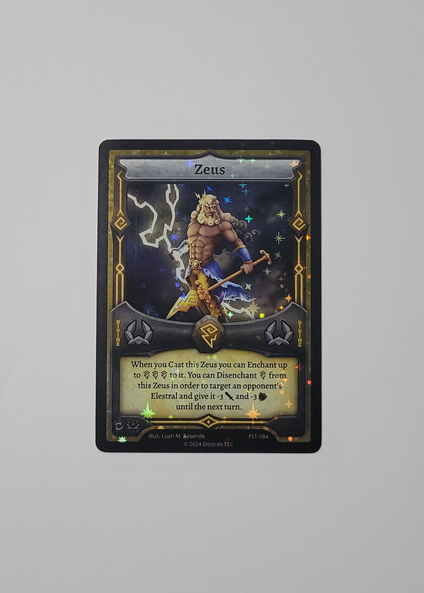 Zeus FST-084 (Holo) - Divine Champions: Firestorm