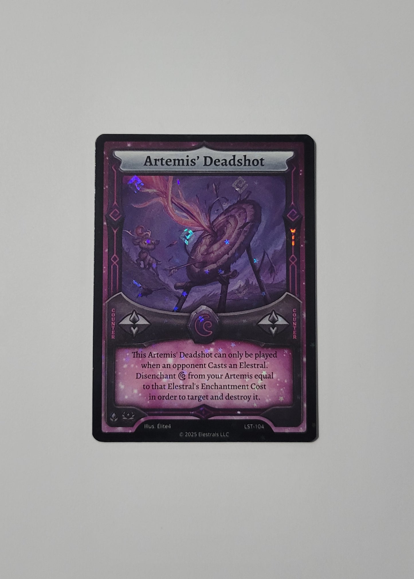 Artemis' Deadshot LST-104 (Reverse Holo) - Divine Champions: Lifestream