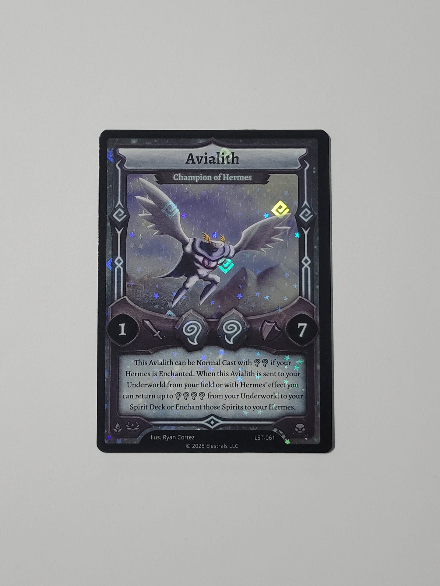 Avialith: Champion of Hermes LST-061 (Holo) - Divine Champions: Lifestream