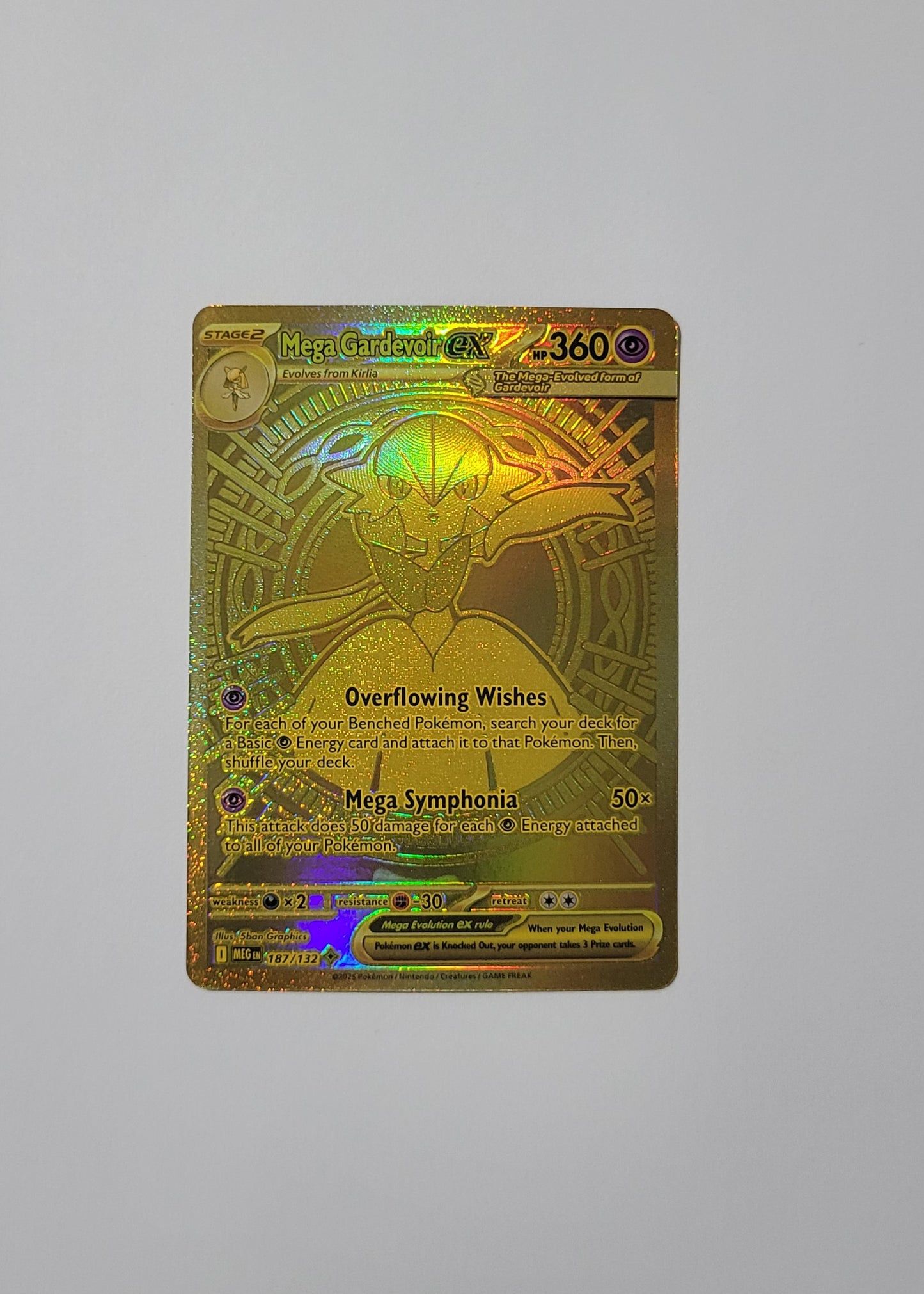 Mega Gardevoir ex 187/132 - Mega Evolution Base Set
