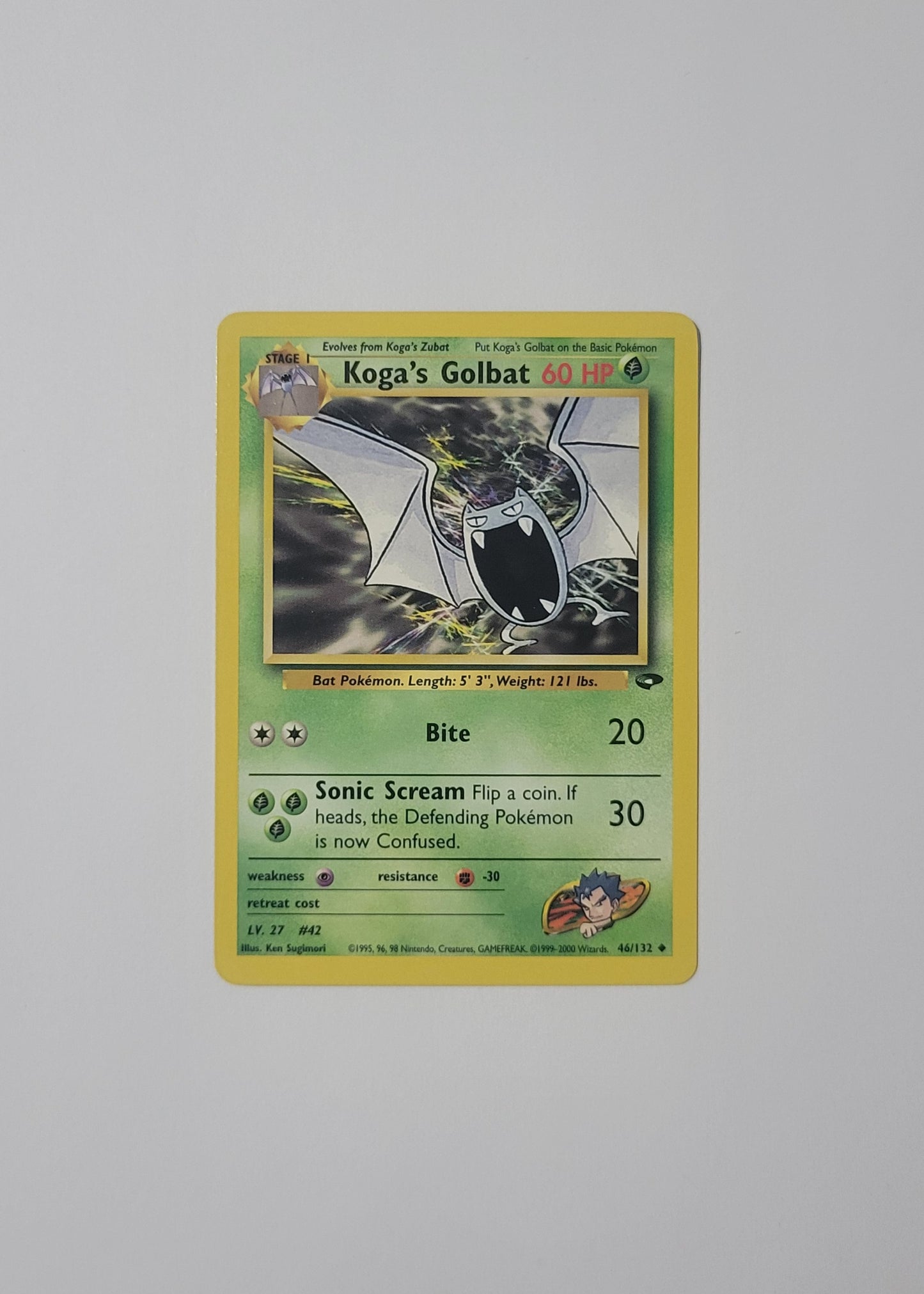 Koga's Golbat 46/132 - Gym Challenge