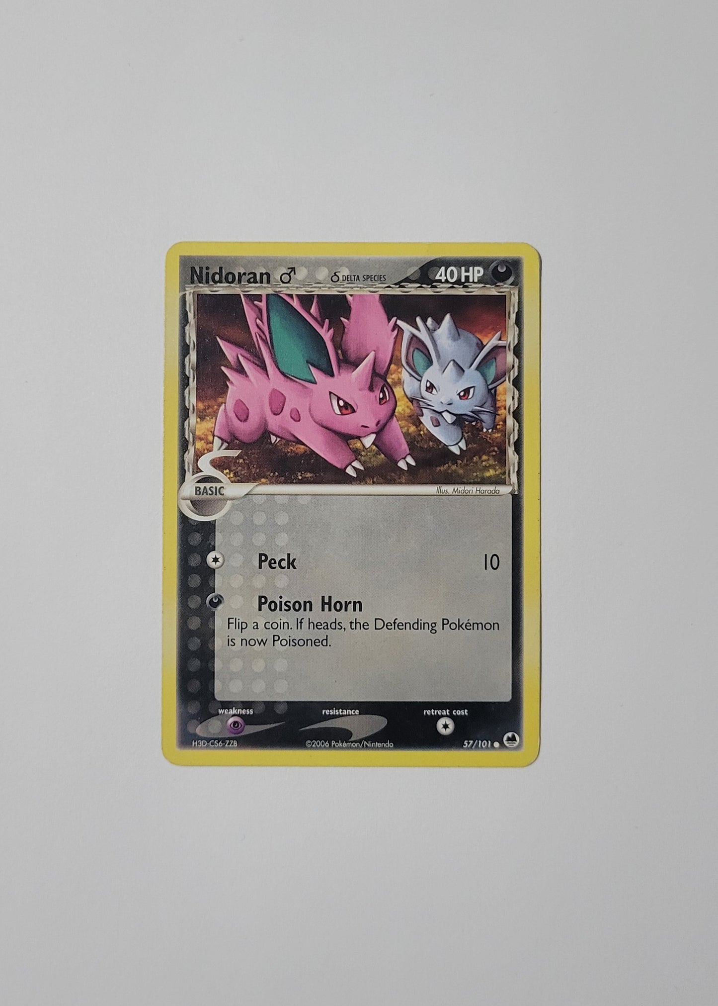 Nidoran ♂ 57/101 - EX Dragon Frontiers