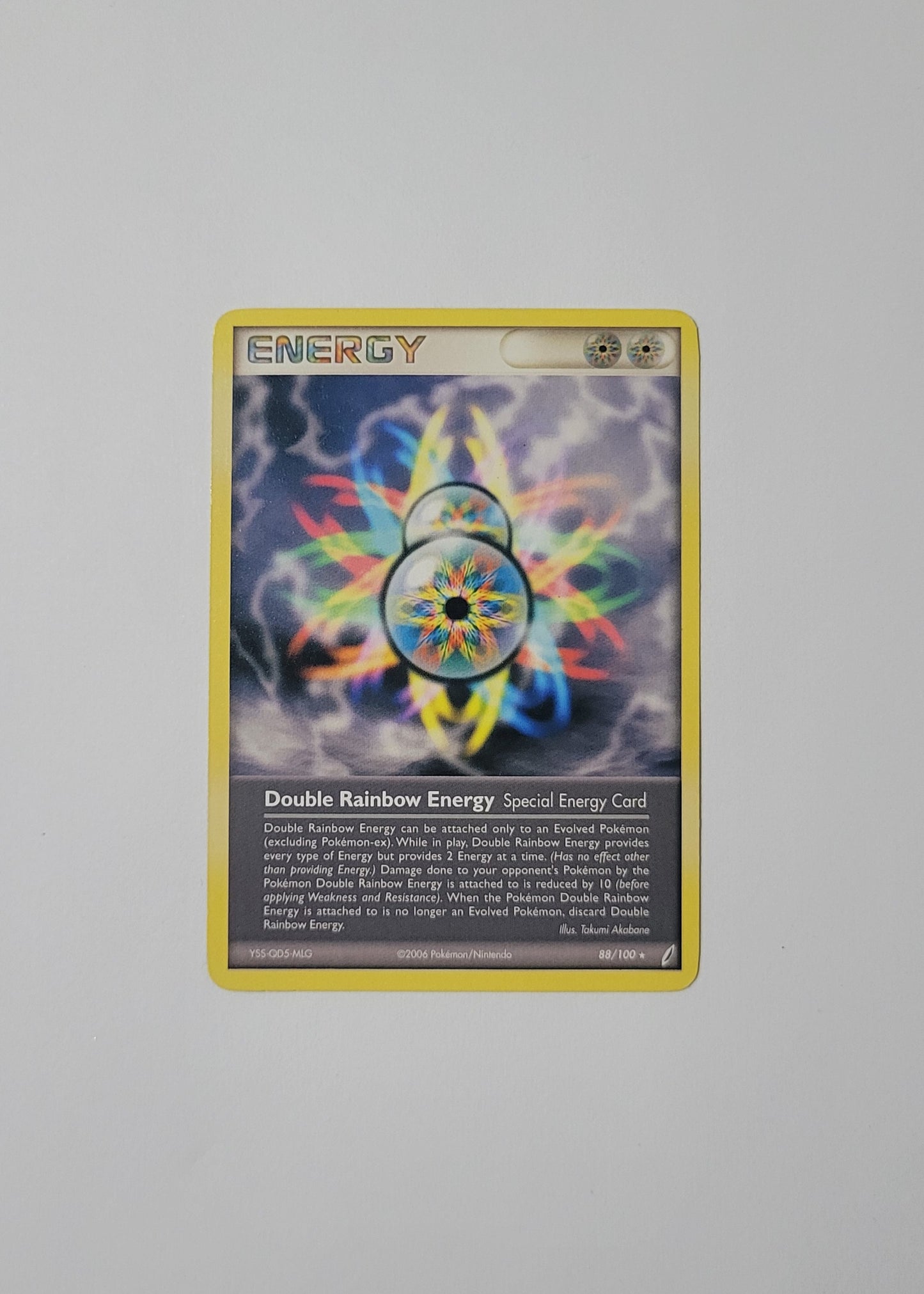 Double Rainbow Energy 88/100 - EX Crystal Guardians