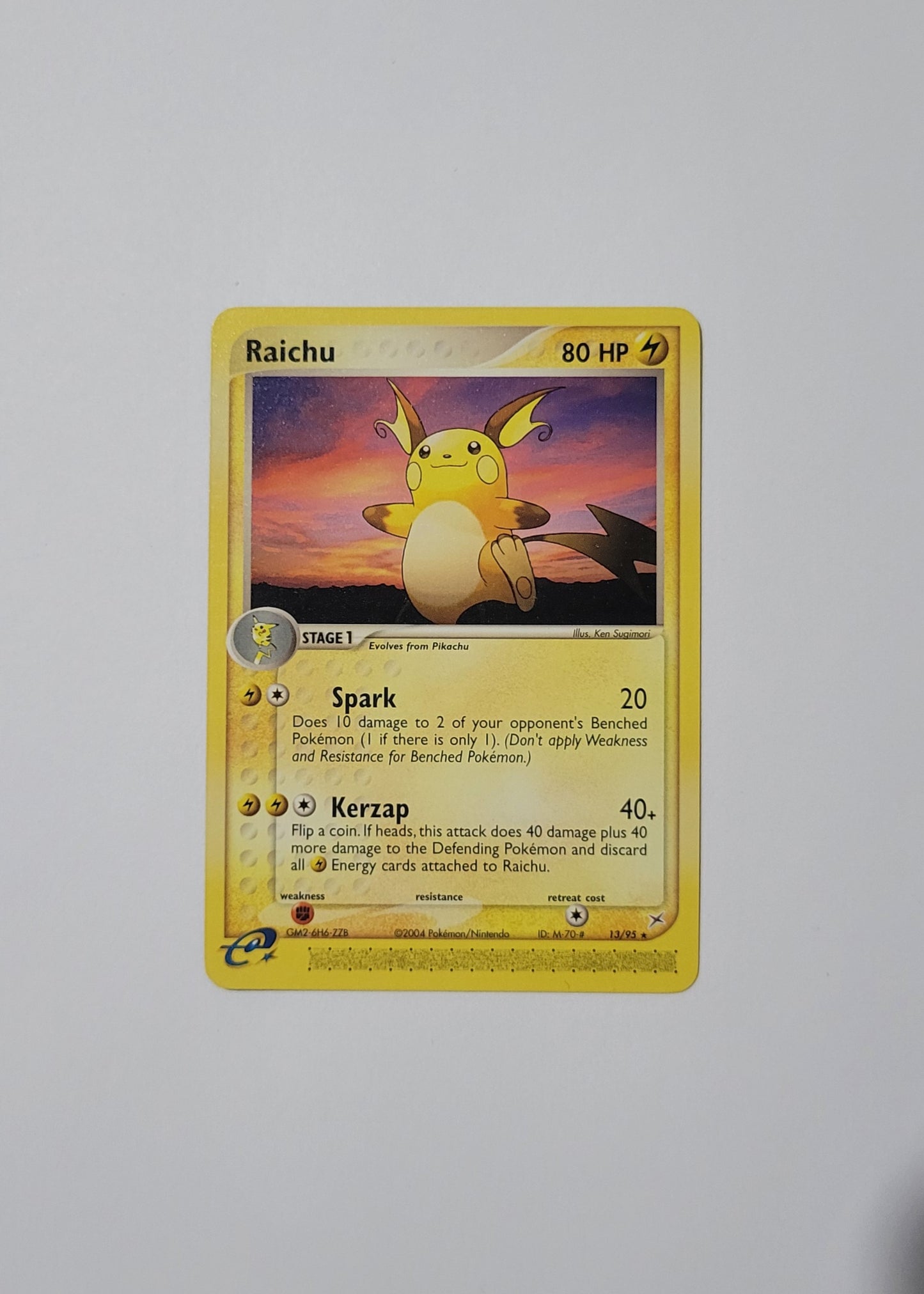Raichu 13/95 - EX Team Magma vs. Team Aqua
