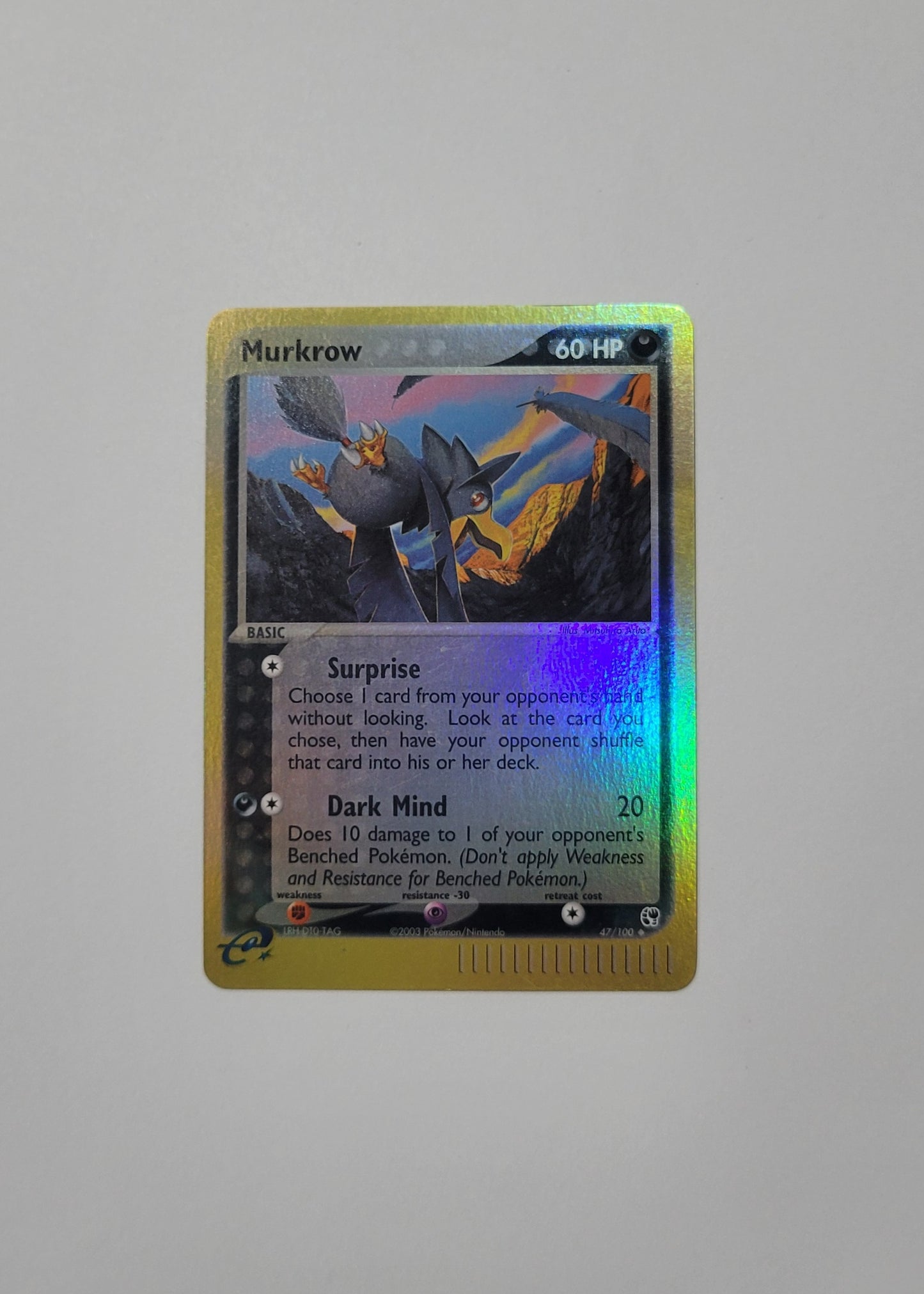 Murkrow 47/100 (Reverse Holo) - EX Sandstorm