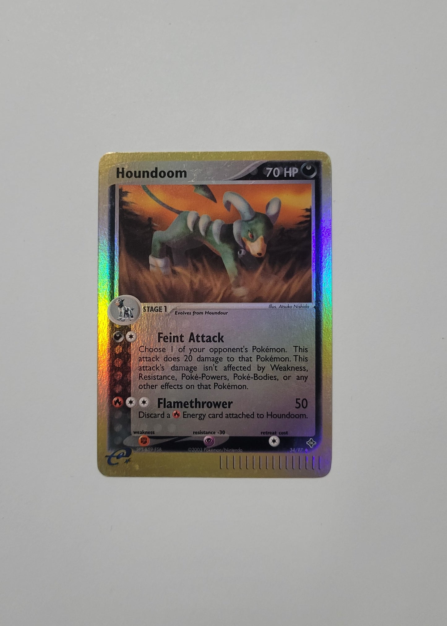 Houndoom 34/97 (Reverse Holo) - EX Dragon