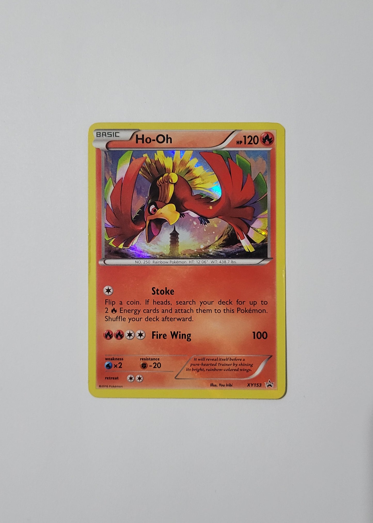 Ho-Oh XY153 - Black Star Promo