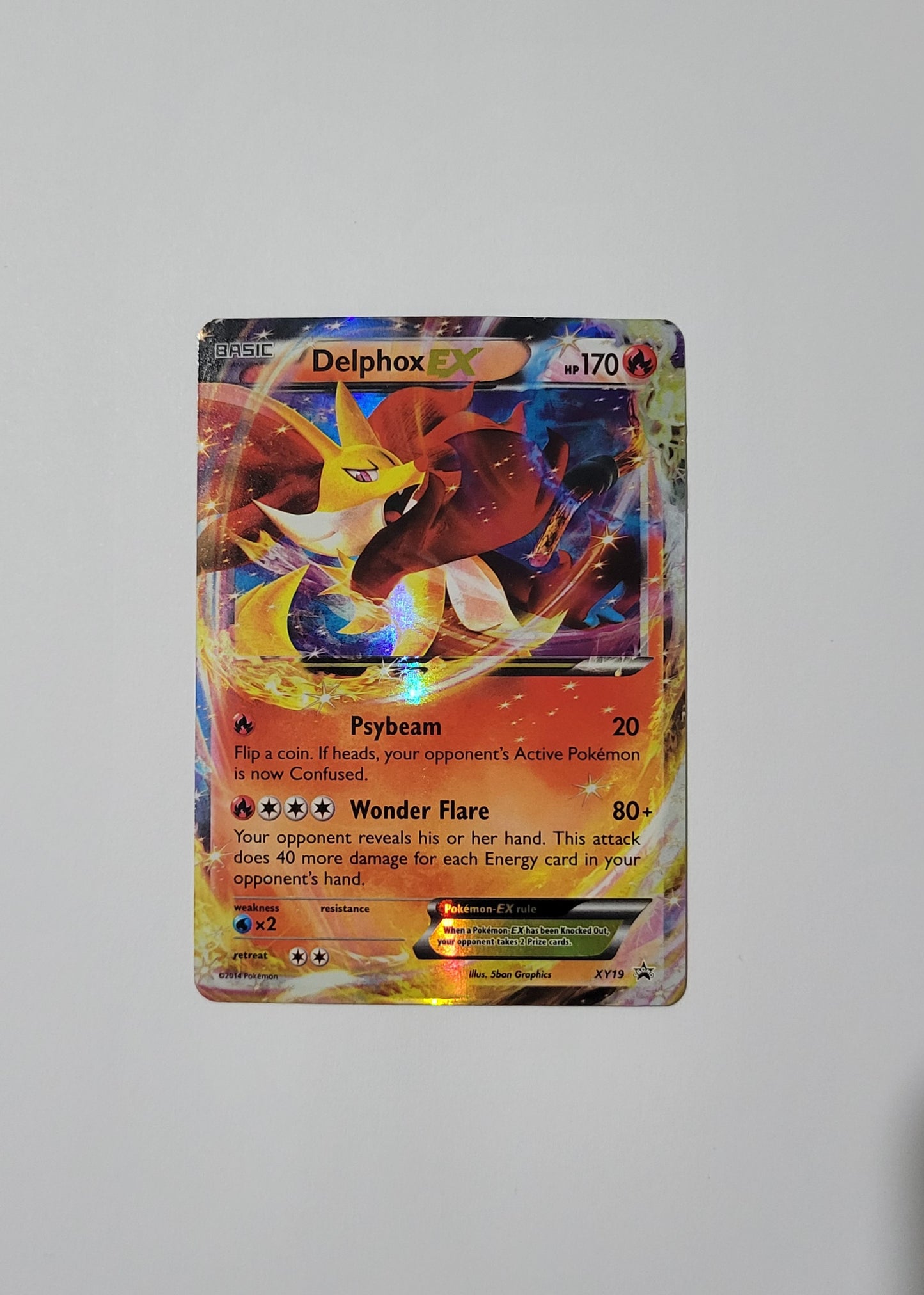 Delphox EX XY19 - Black Star Promo