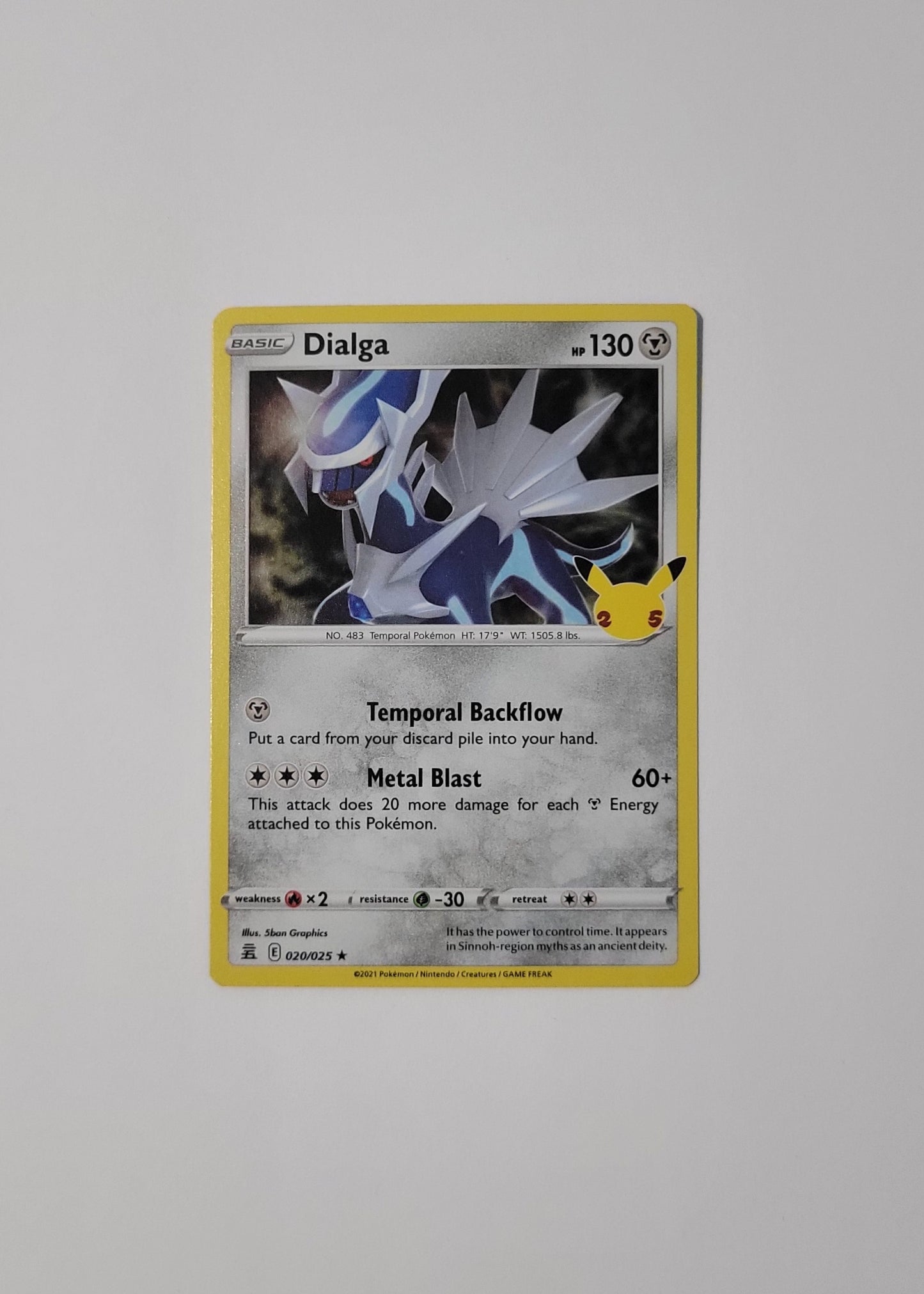 Dialga 020/025 - Celebrations