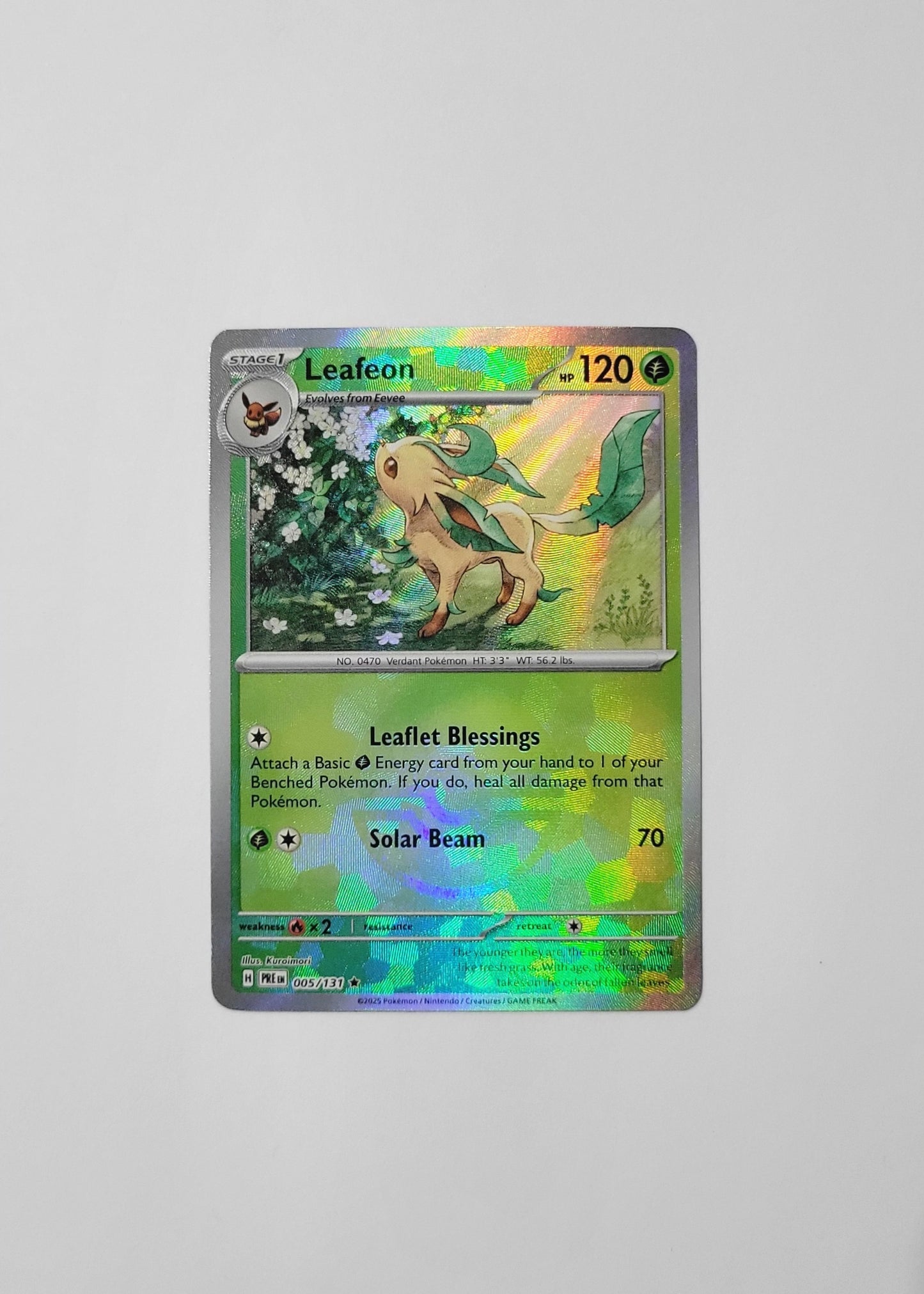 Leafeon 005/131 (Poké Ball) - Prismatic Evolutions
