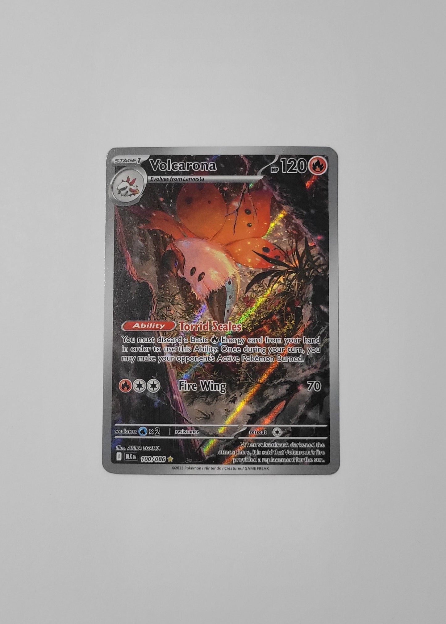 Volcarona 100/086 - Black Bolt