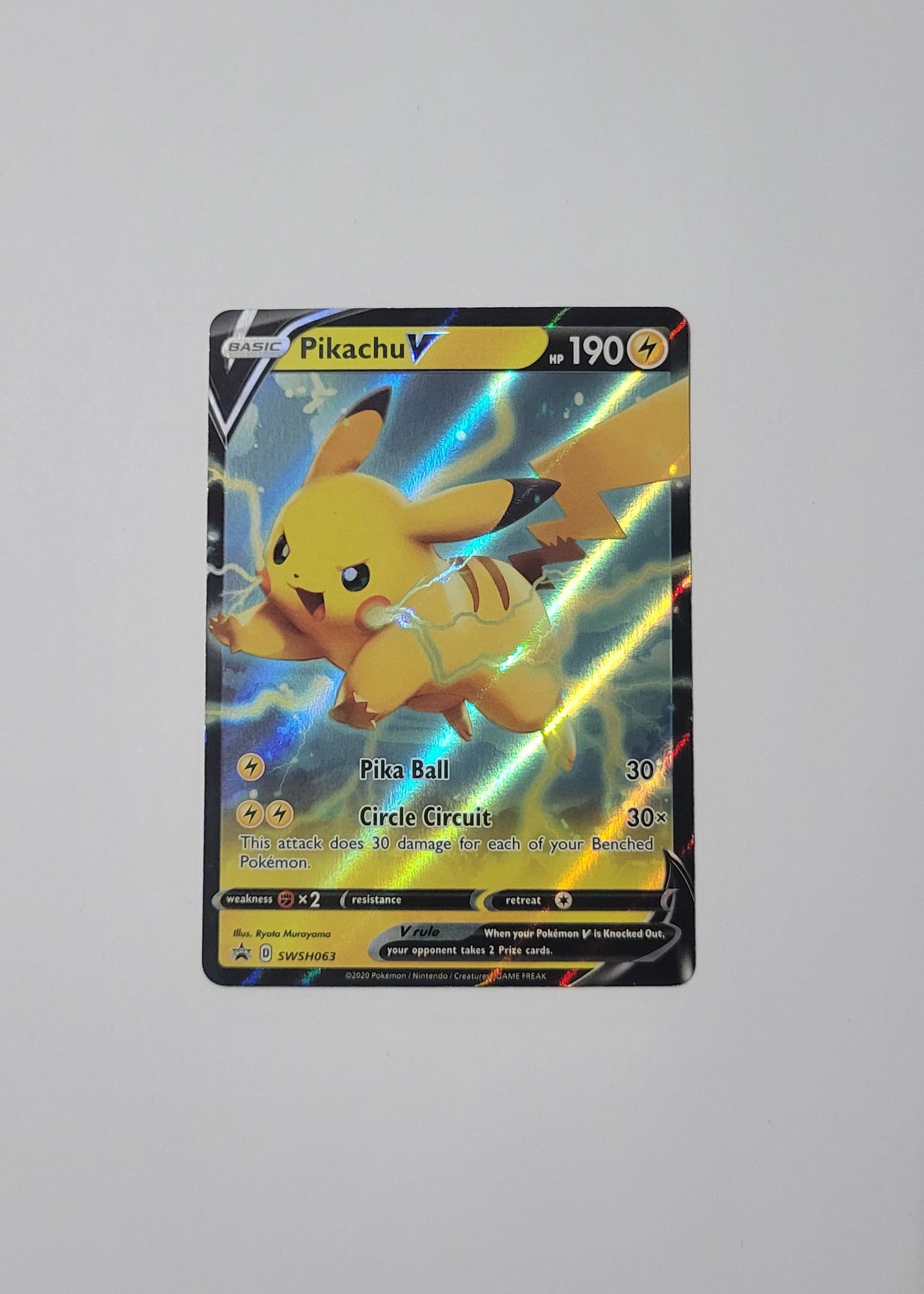 Pikachu SWSH063 - Black Star Promo