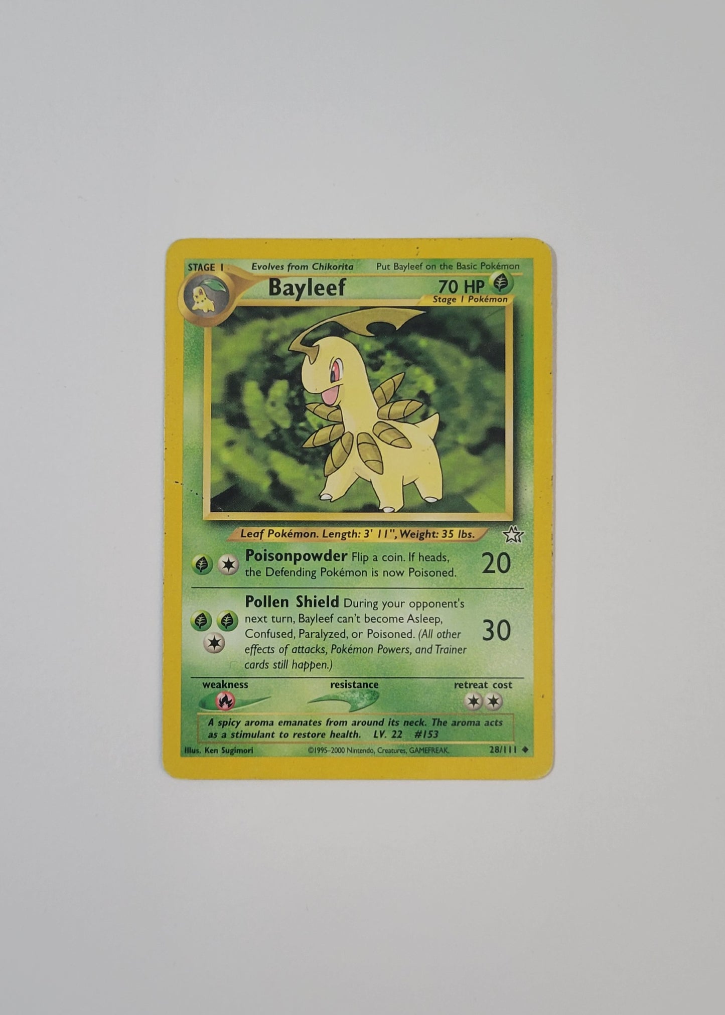Bayleef 28/111 - Neo Genesis