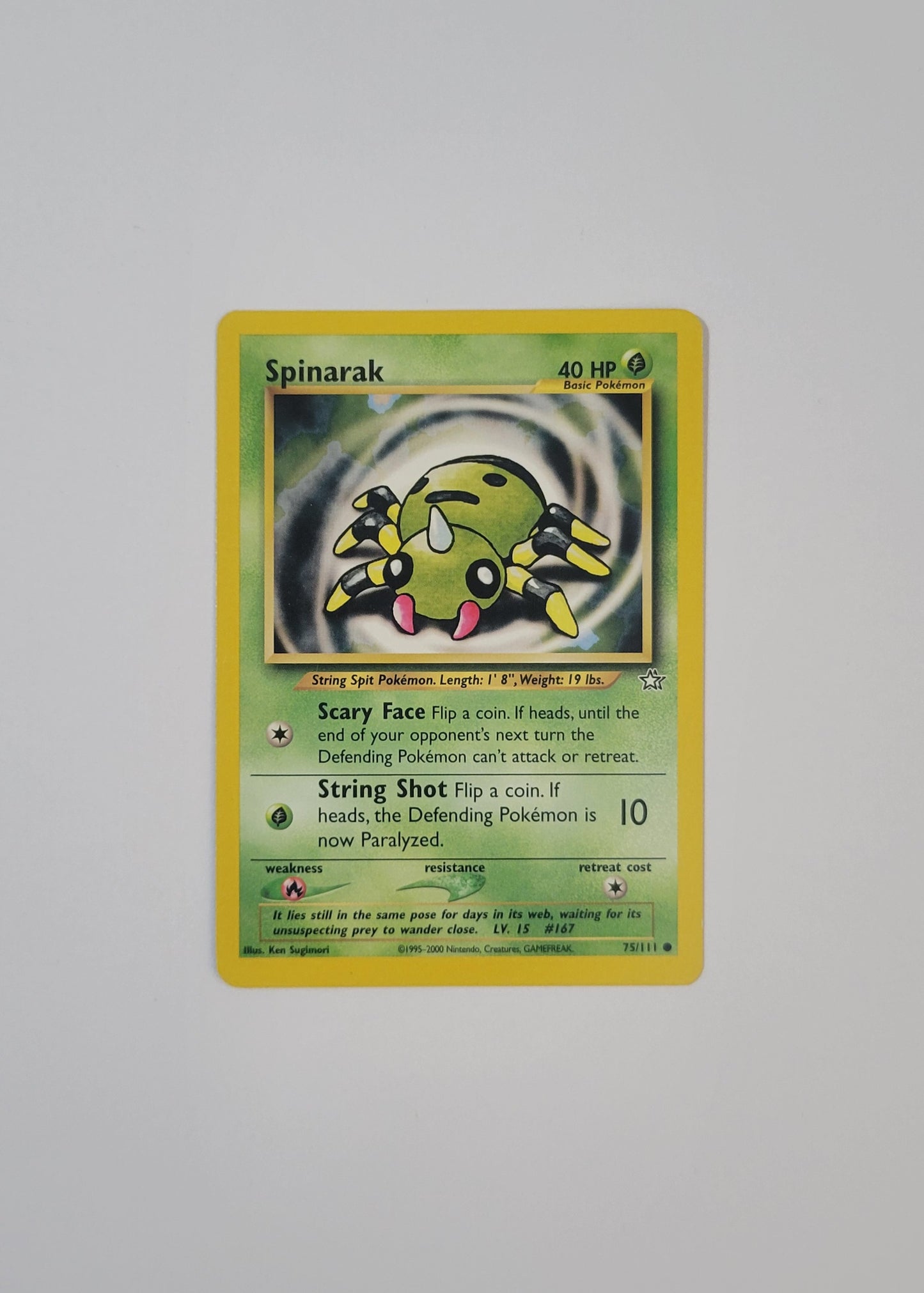 Spinarak 75/111 - Neo Genesis