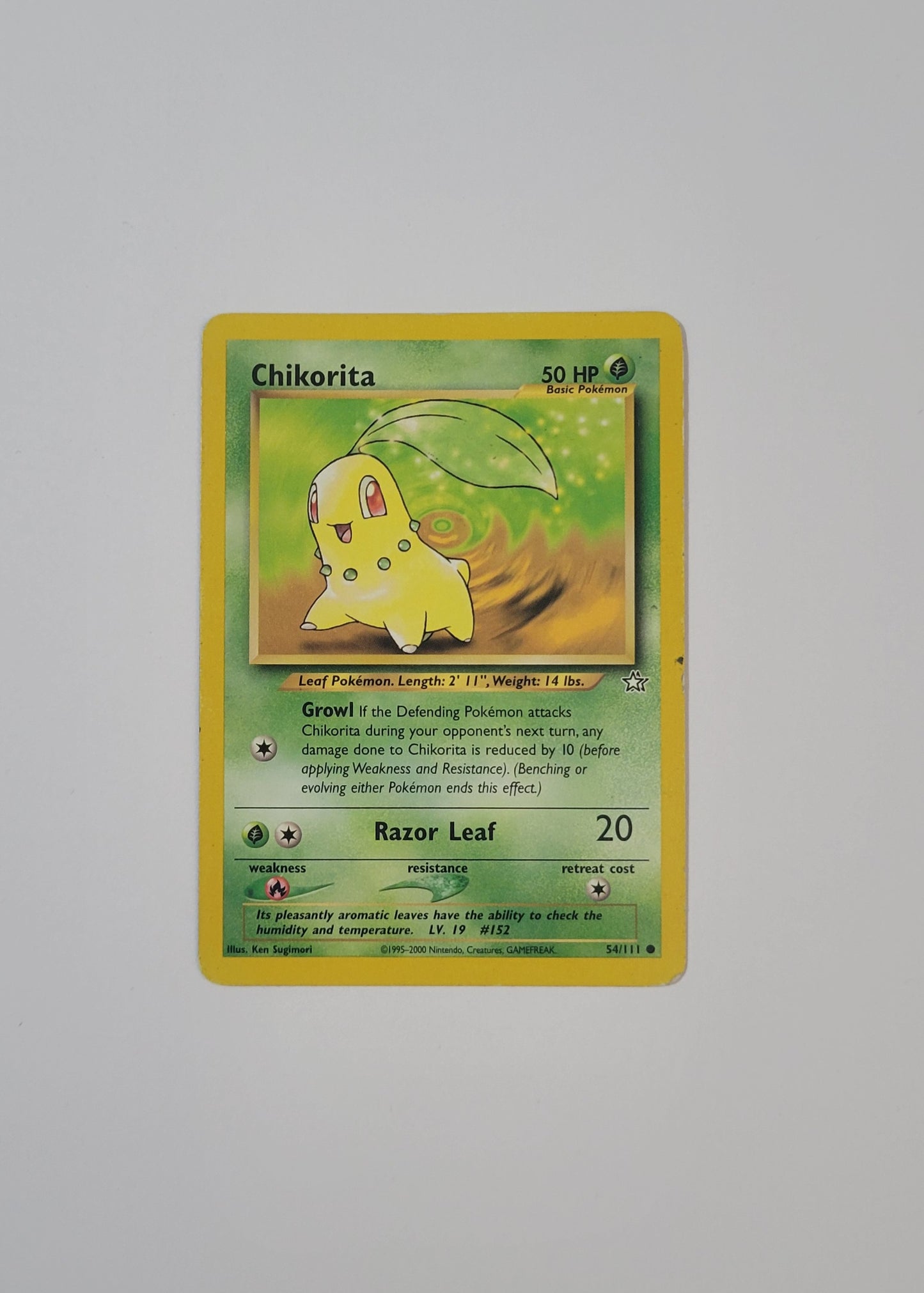 Chikorita 54/111 - Neo Genesis