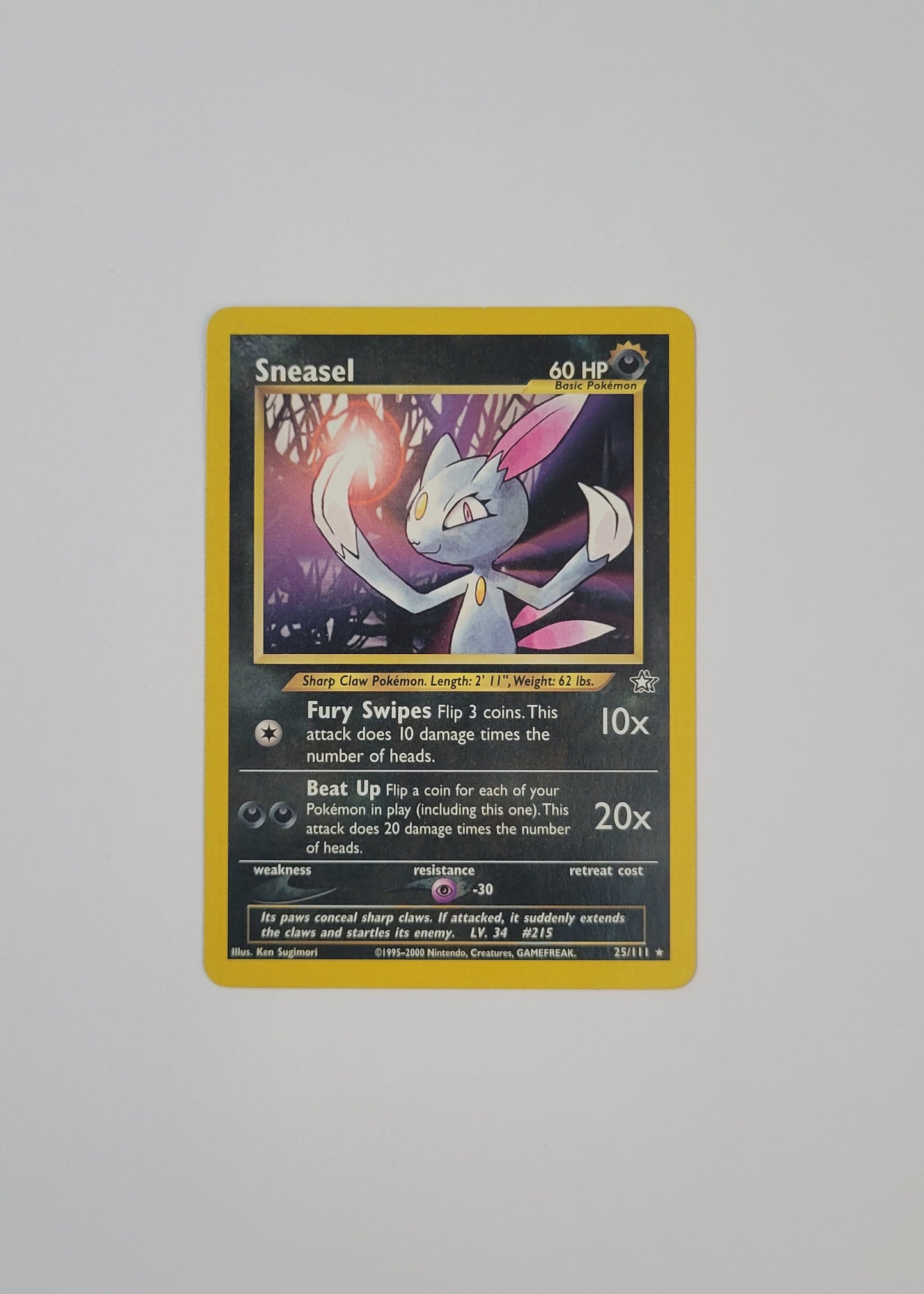 Sneasel 25/111 - Neo Genesis