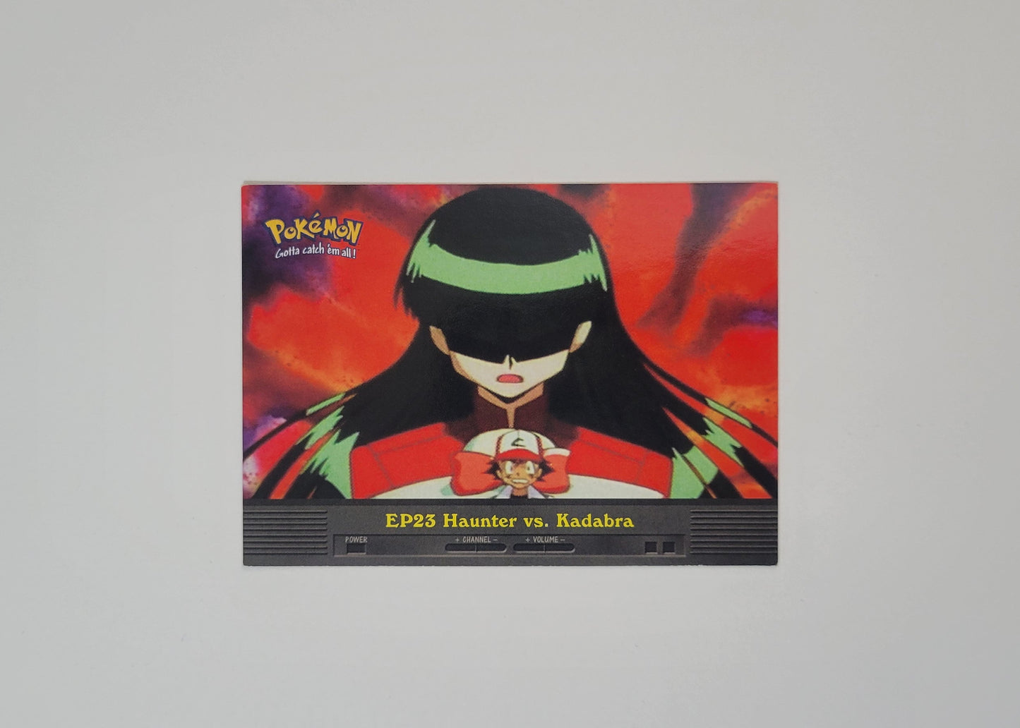 EP23 Haunter vs. Kadabra - Topps TV Animation Edition