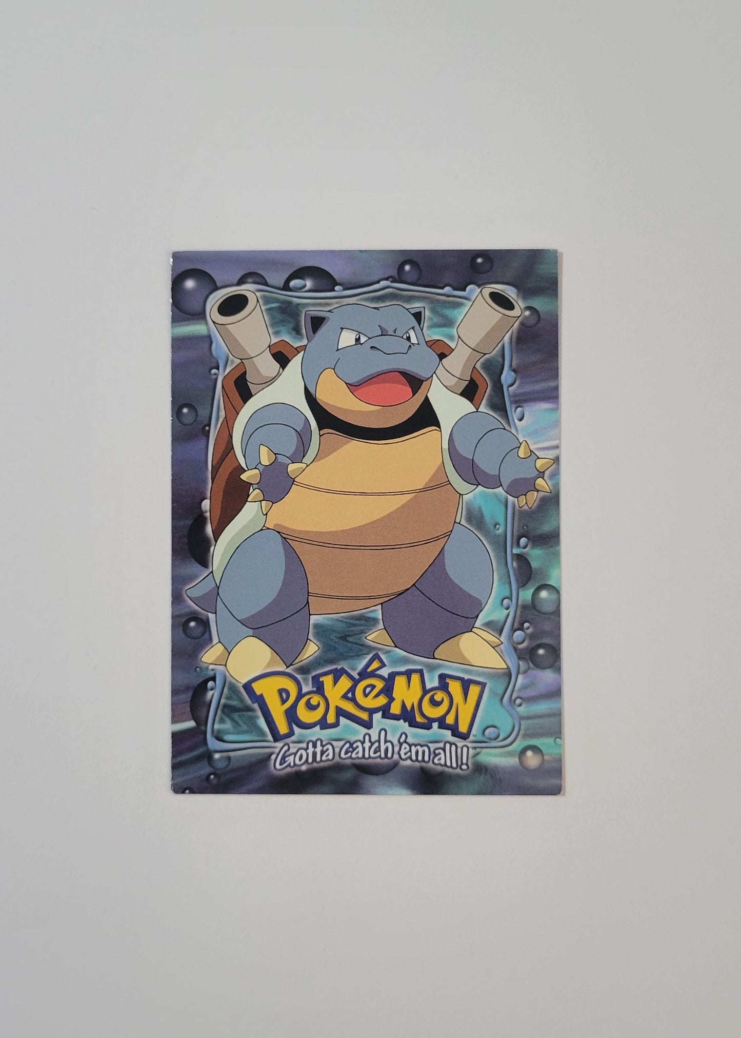 Blastoise #E9 - Pokemon 1999 Topps Movie Evolution