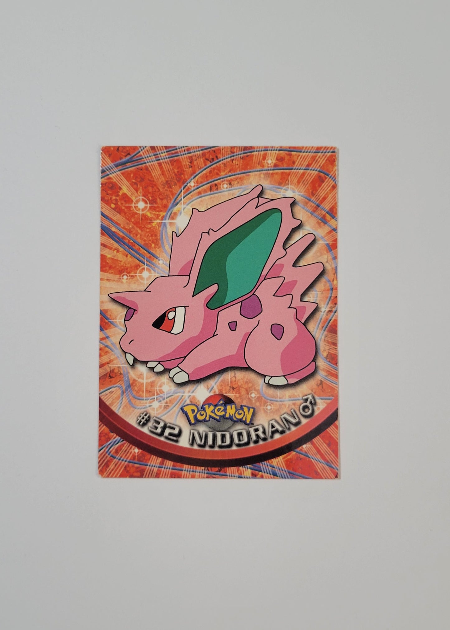 #32 Nidoran ♂ - Topps TV Animation Edition
