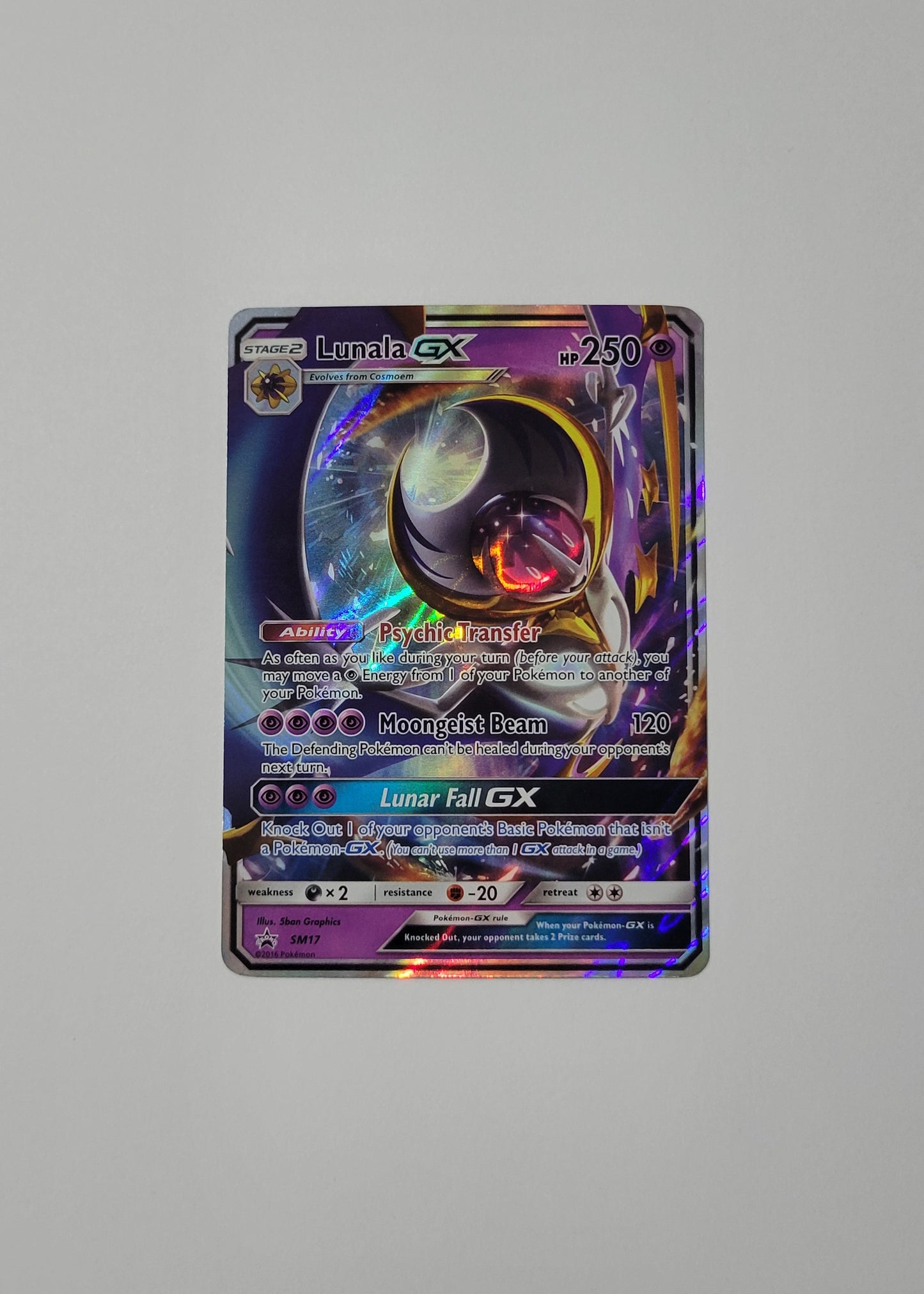 Lunala GX SM17 - Black Star Promo