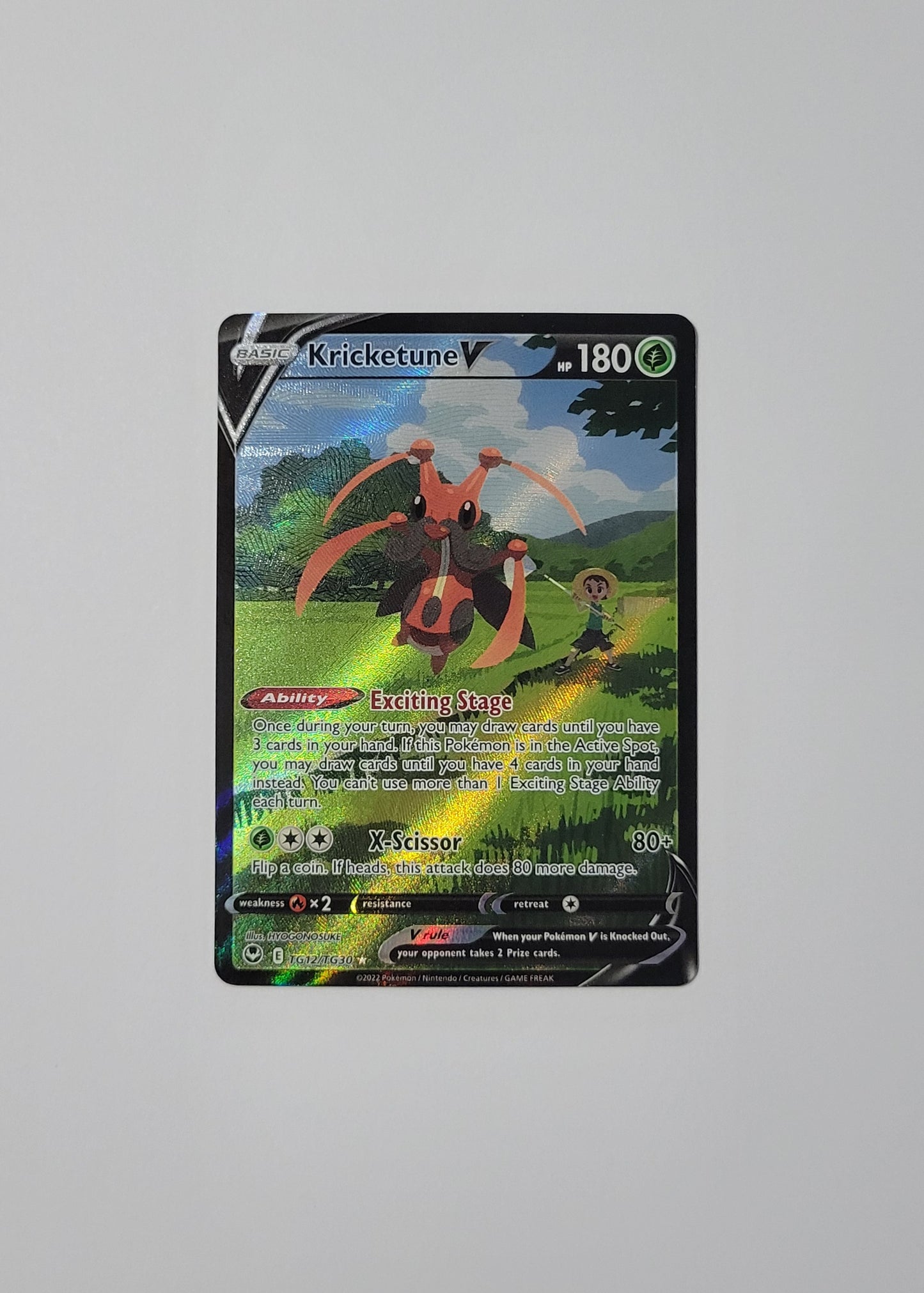 Kricketune V TG12/TG30 - Silver Tempest: Trainer Gallery