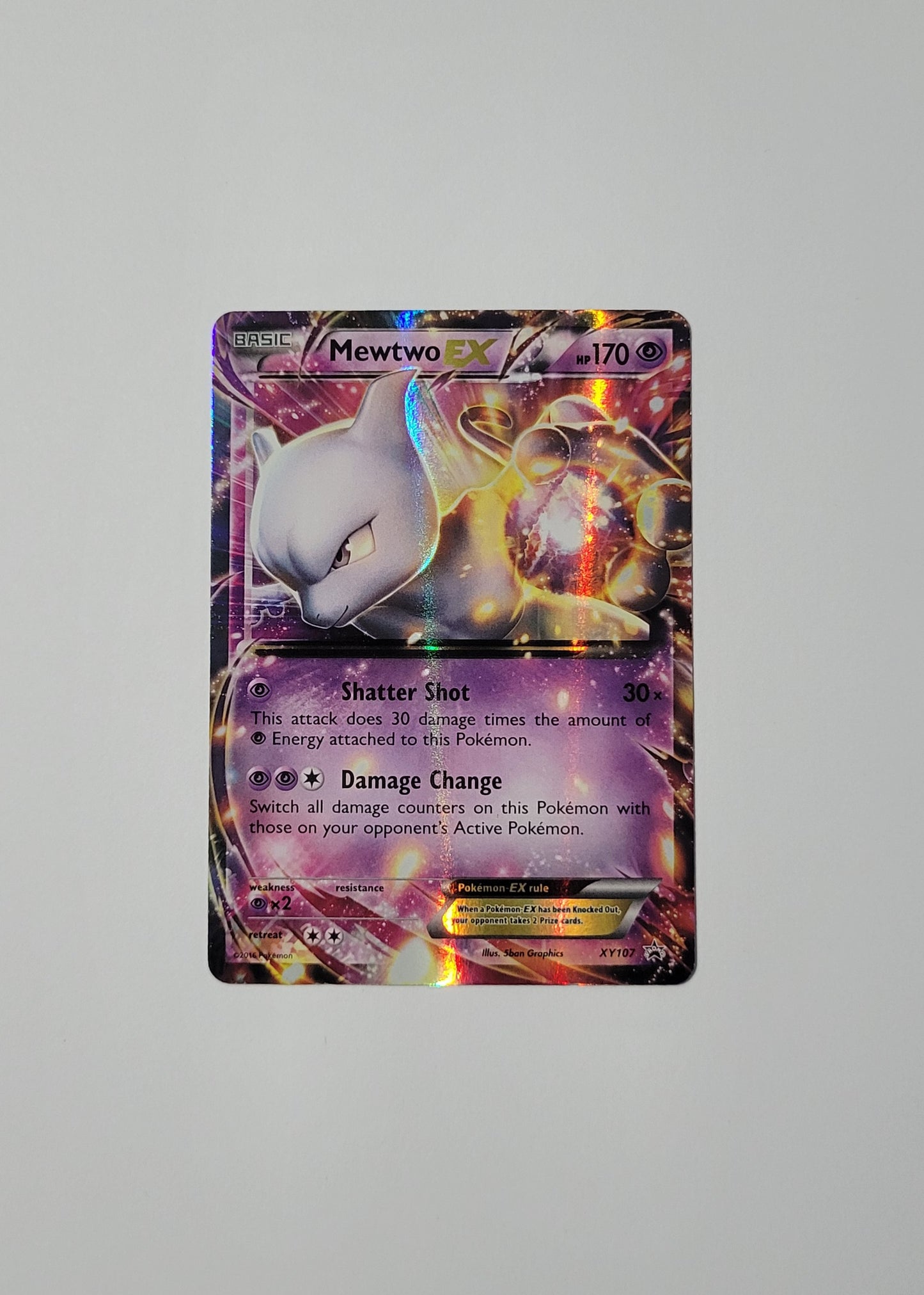M Mewtwo EX XY107 - Black Star Promo