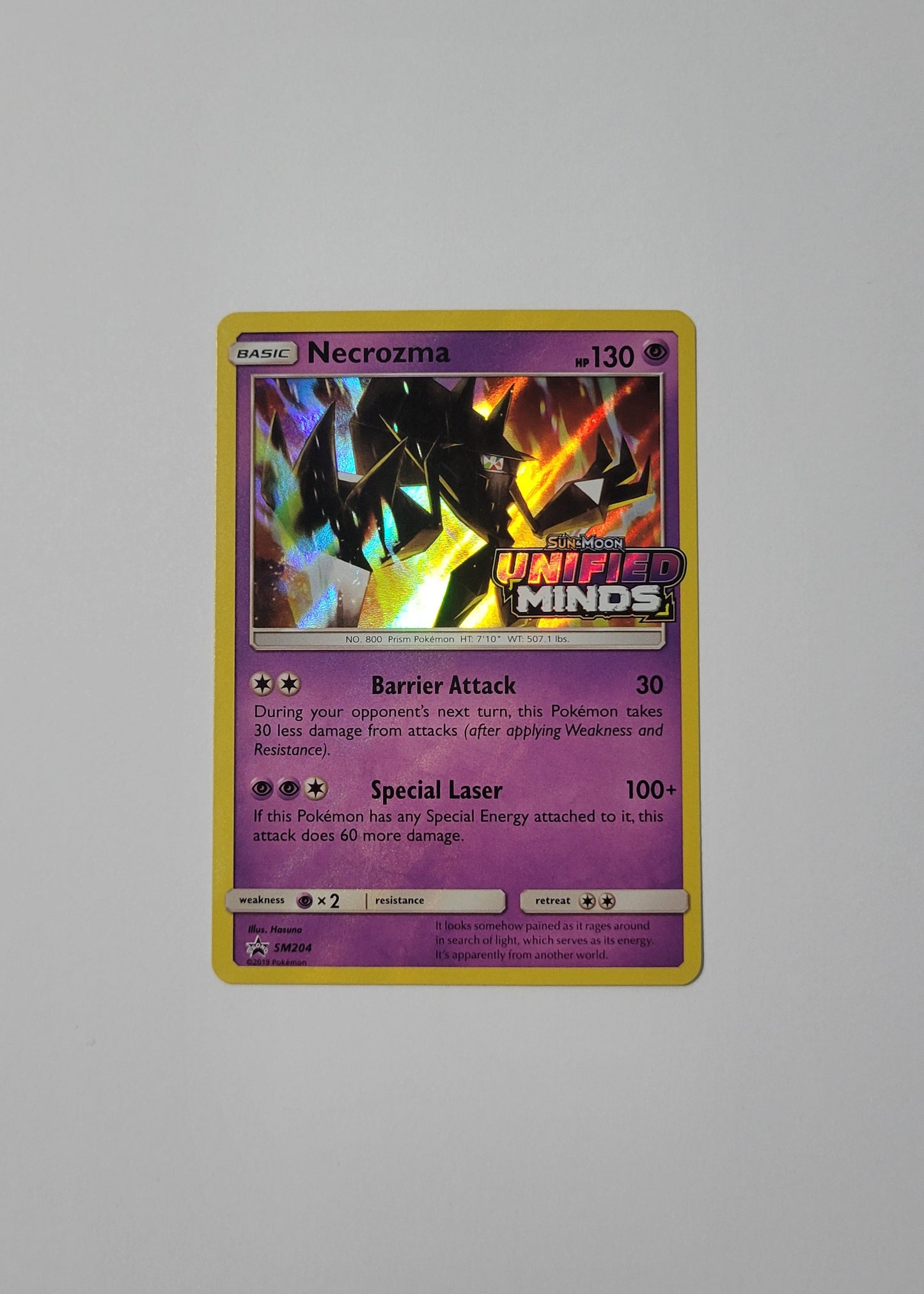 Necrozma SM204 - Black Star Promo