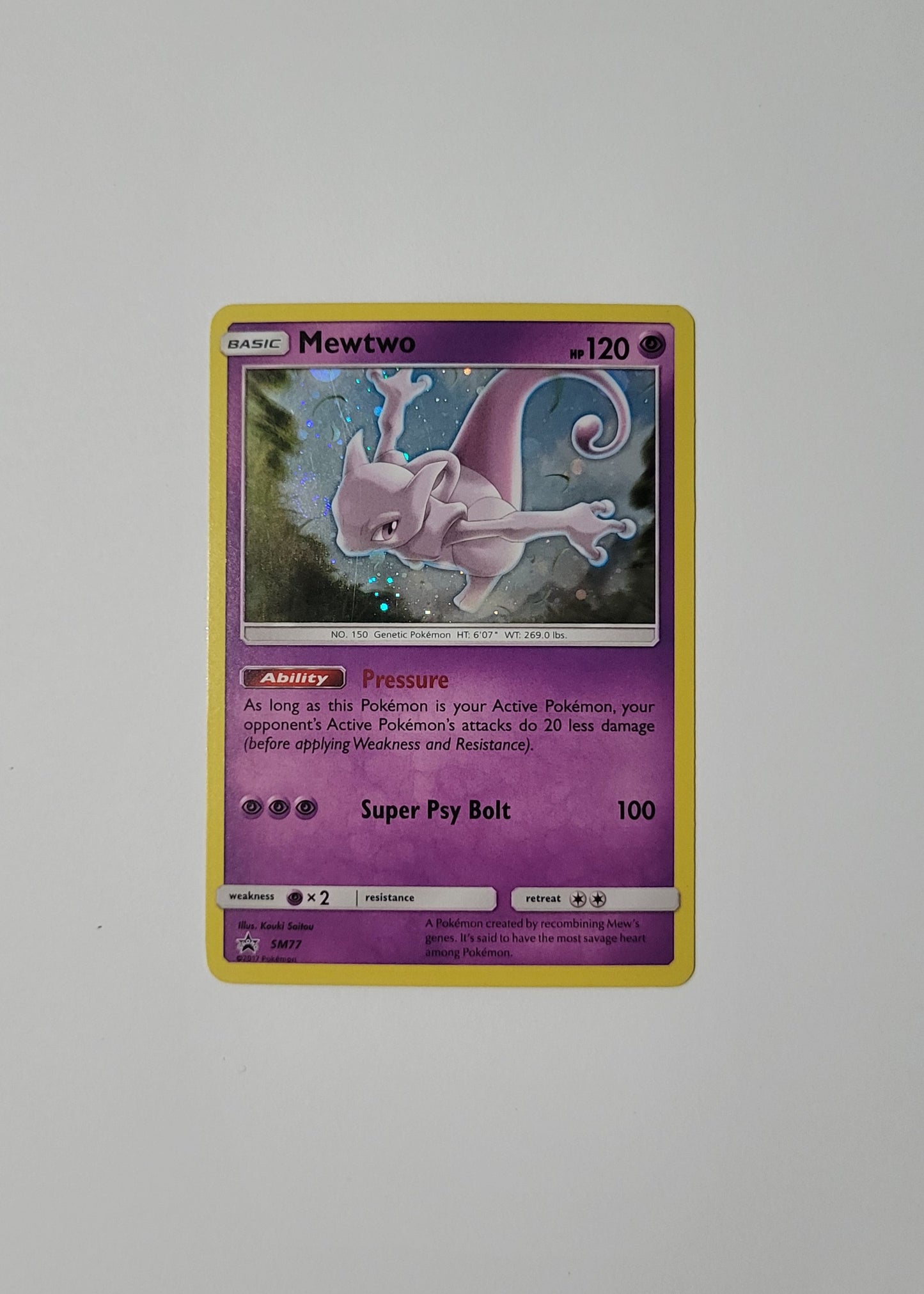 Mewtwo SM77 - Black Star Promo