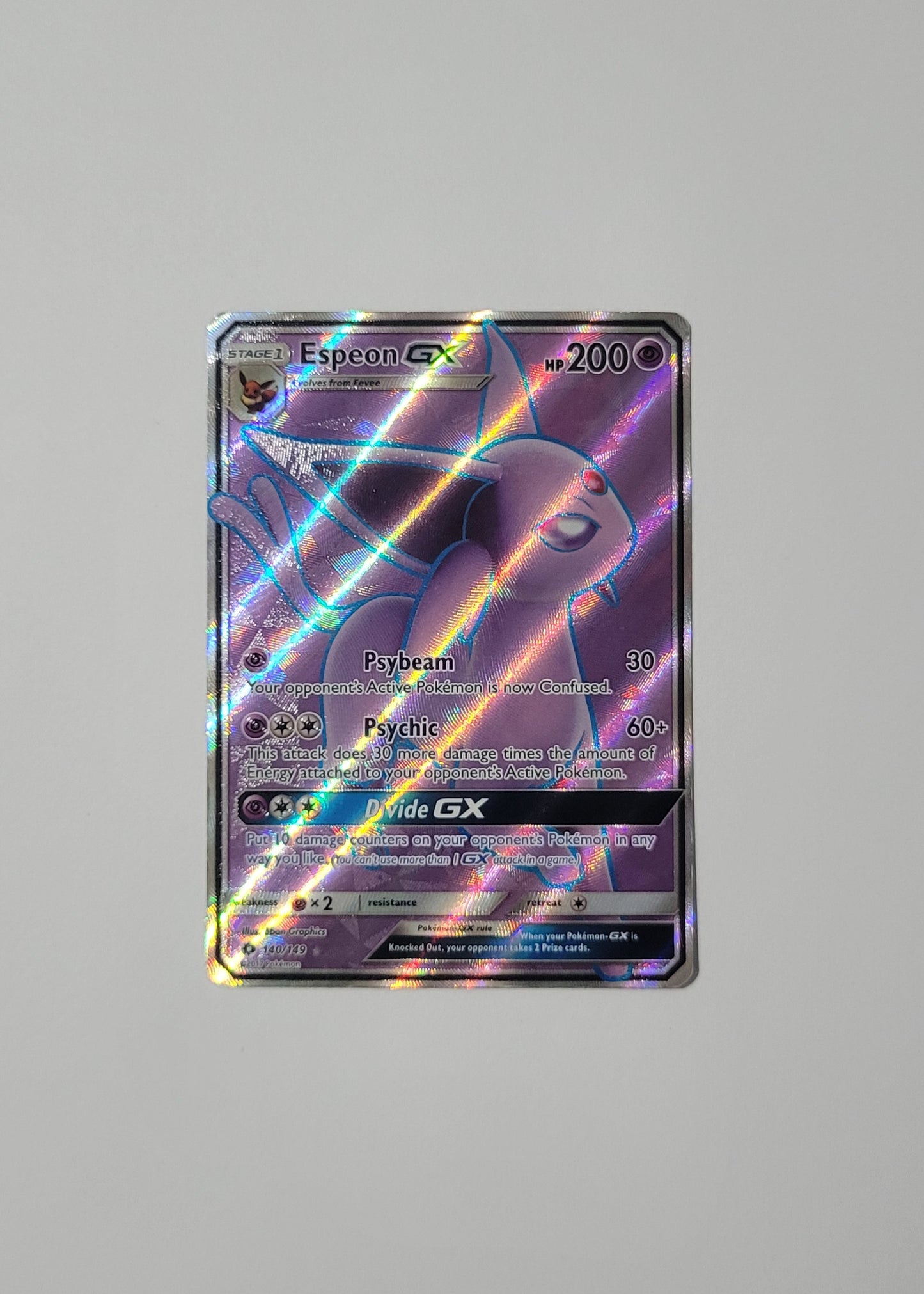 Espeon GX 140/149 - Sun & Moon Base Set