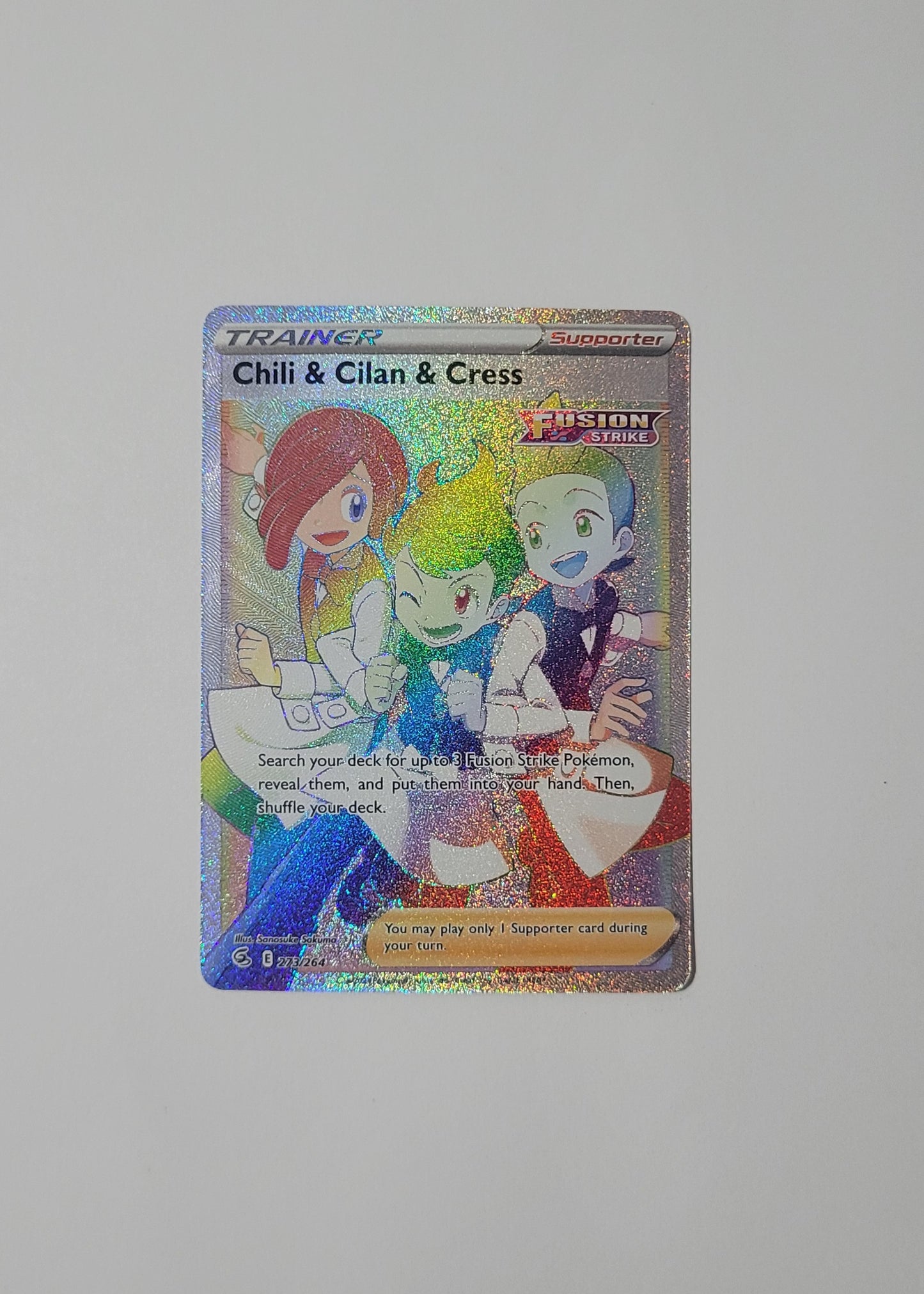 Chili & Cilan & Cress 273/264 - Fusion Strike
