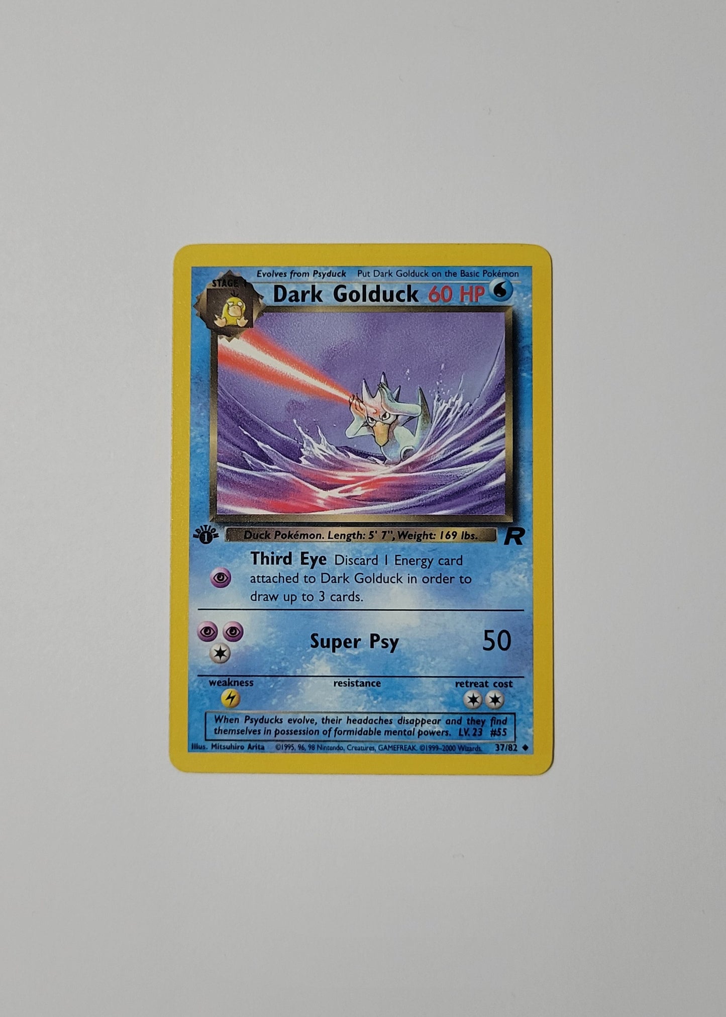Dark Golduck 37/82 - Team Rocket (1st Edition)