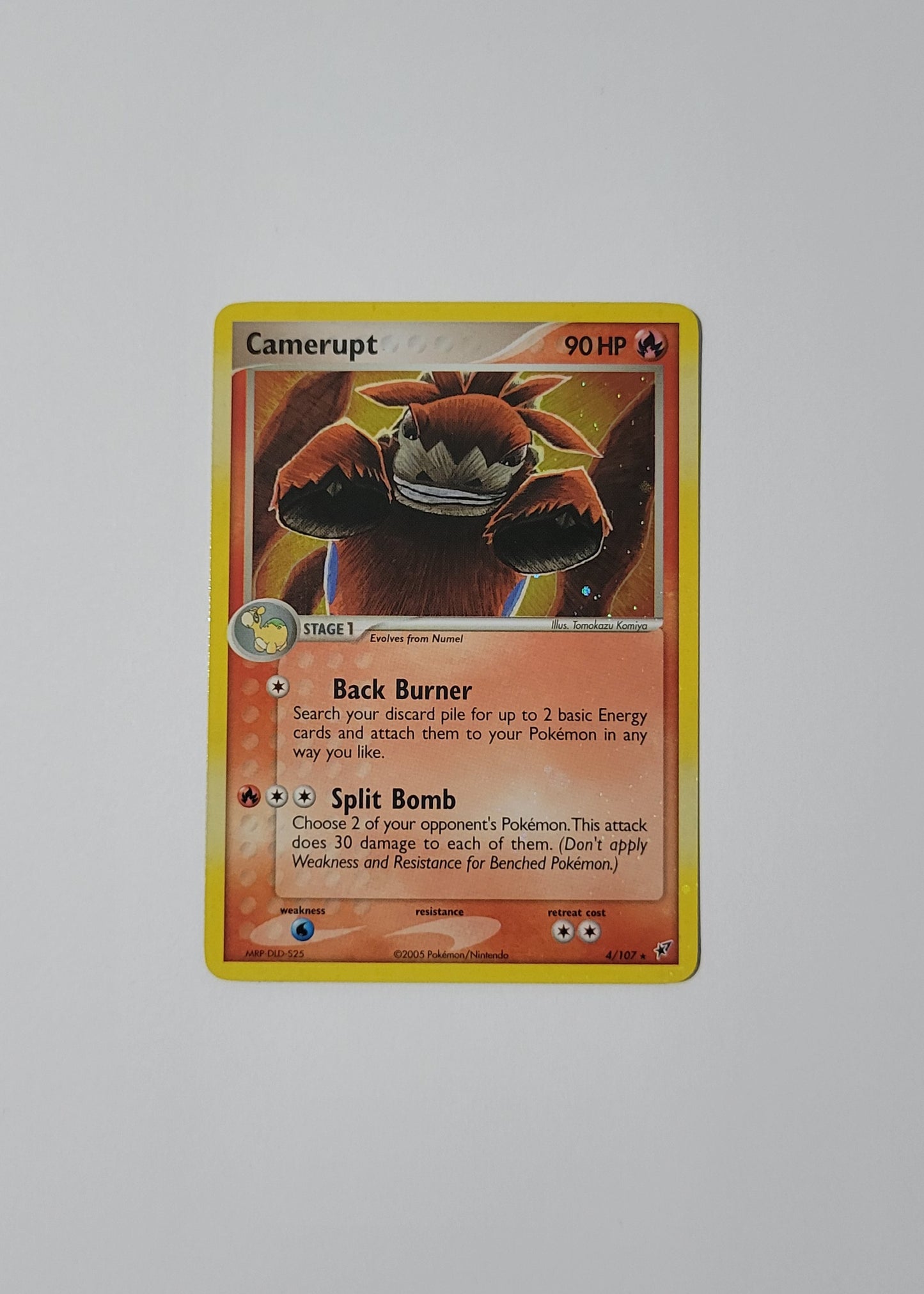 Camerupt 4/107 - EX Deoxys
