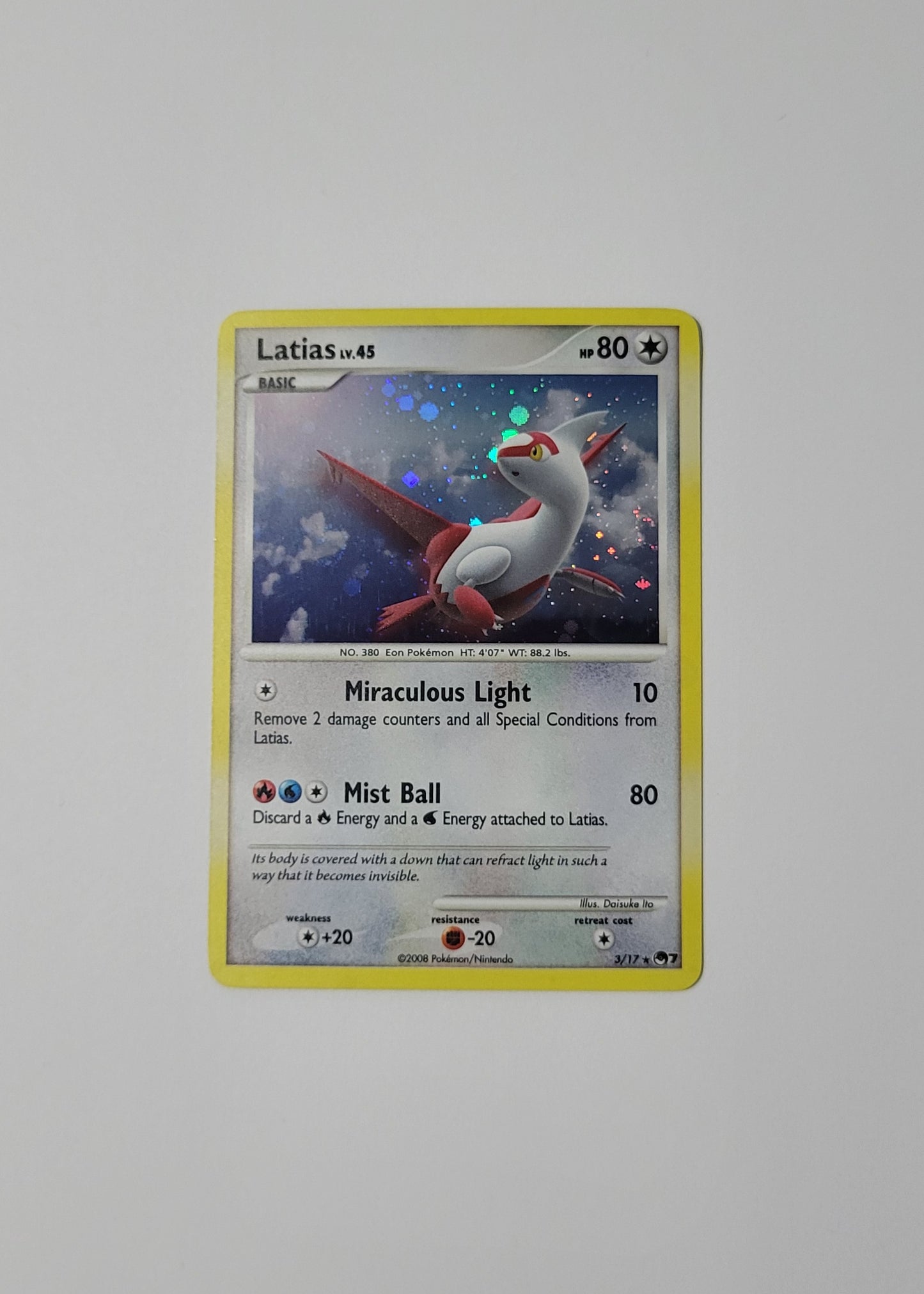 Latias LV. 45 3/17 - Pop Series 7