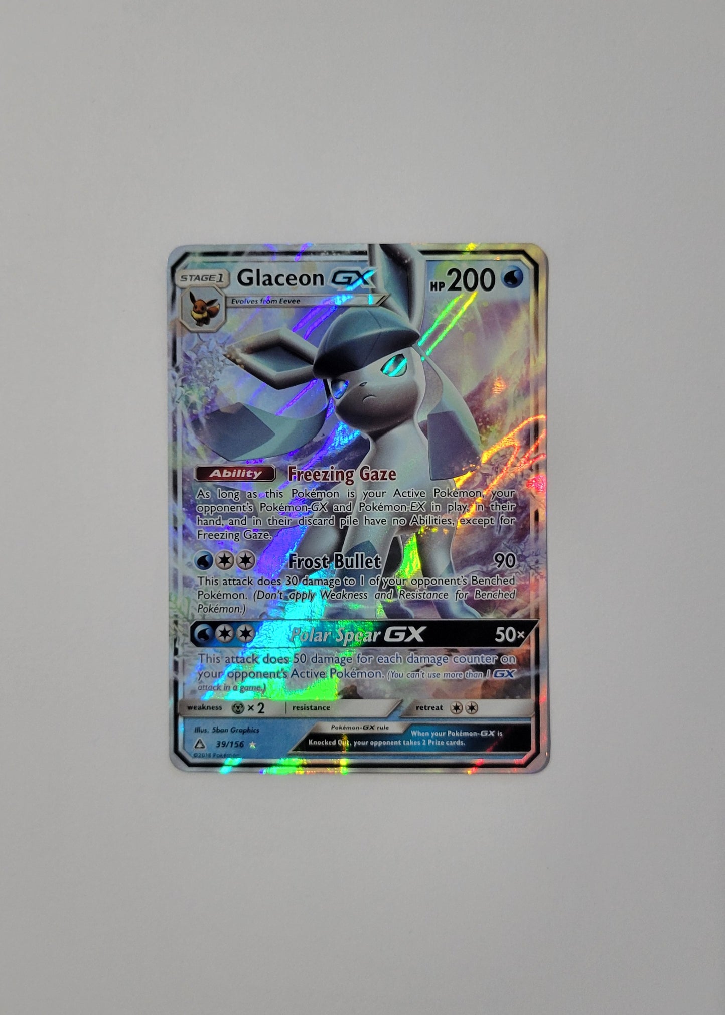 Glaceon GX 39/156 - Ultra Prism