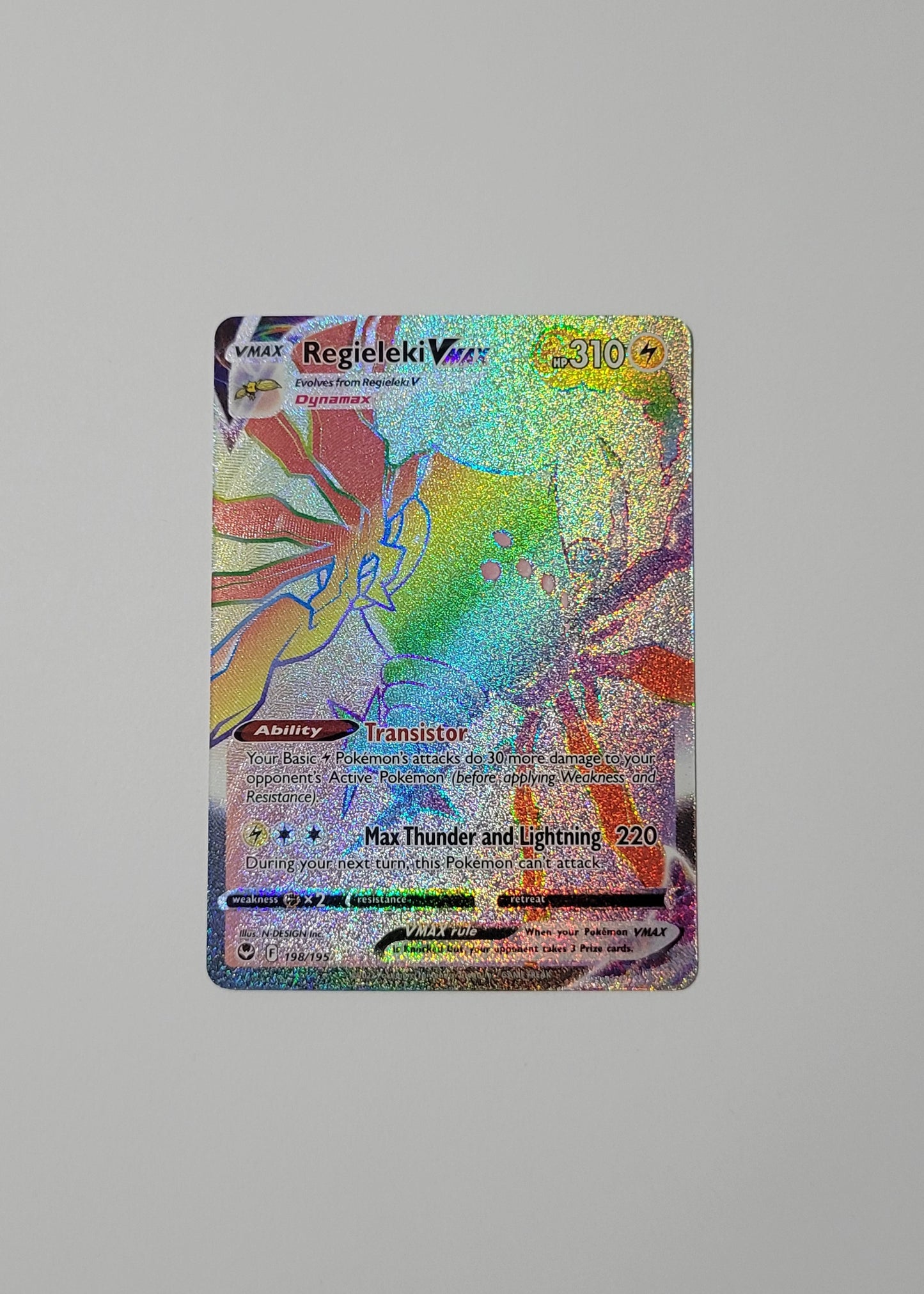 Regieleki VMAX 198/195 - Silver Tempest
