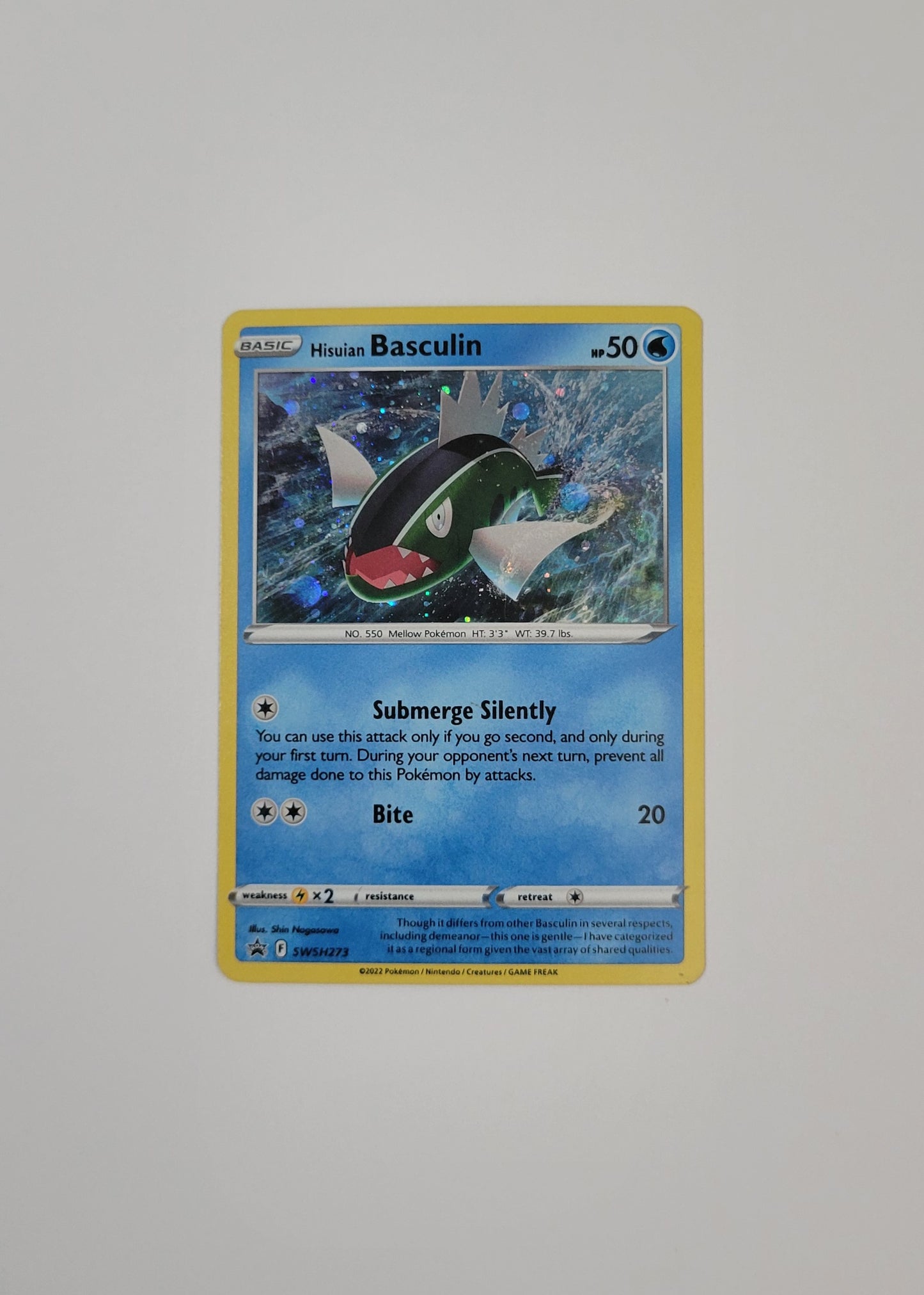Hisuian Basculin SWSH273 - Black Star Promo