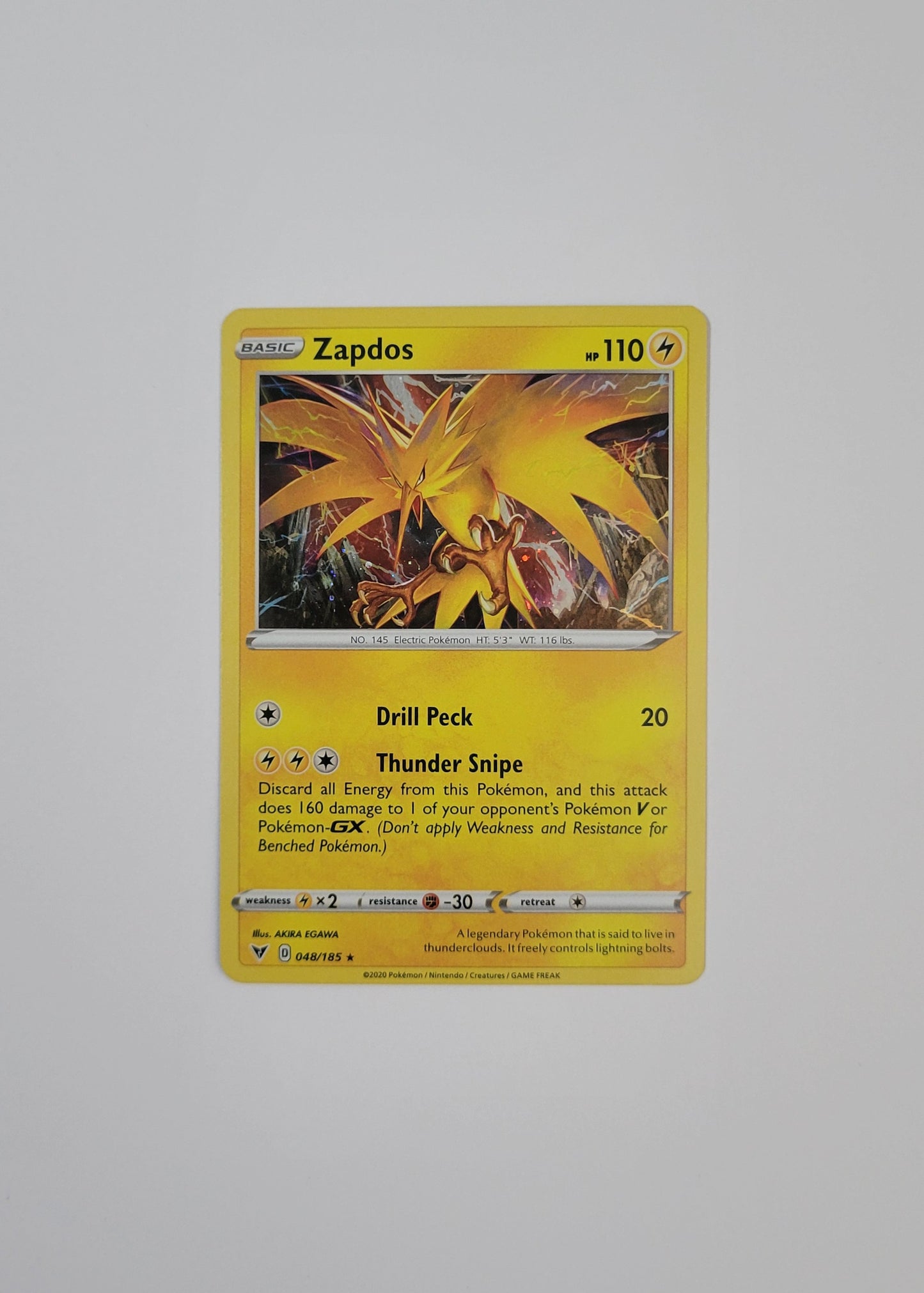 Zapdos 048/185 - Vivid Voltage