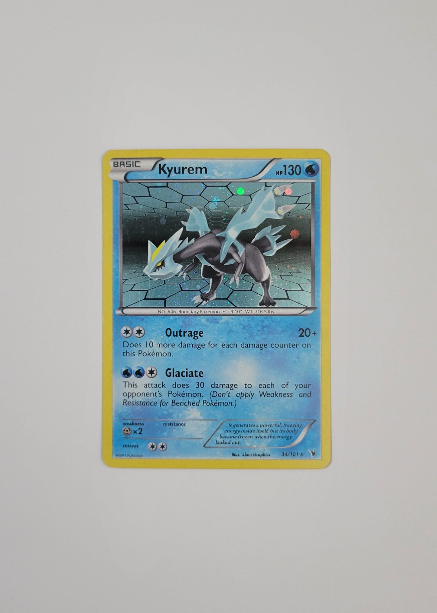 Kyurem 34/101 (Cosmos Holo) - Noble Victories