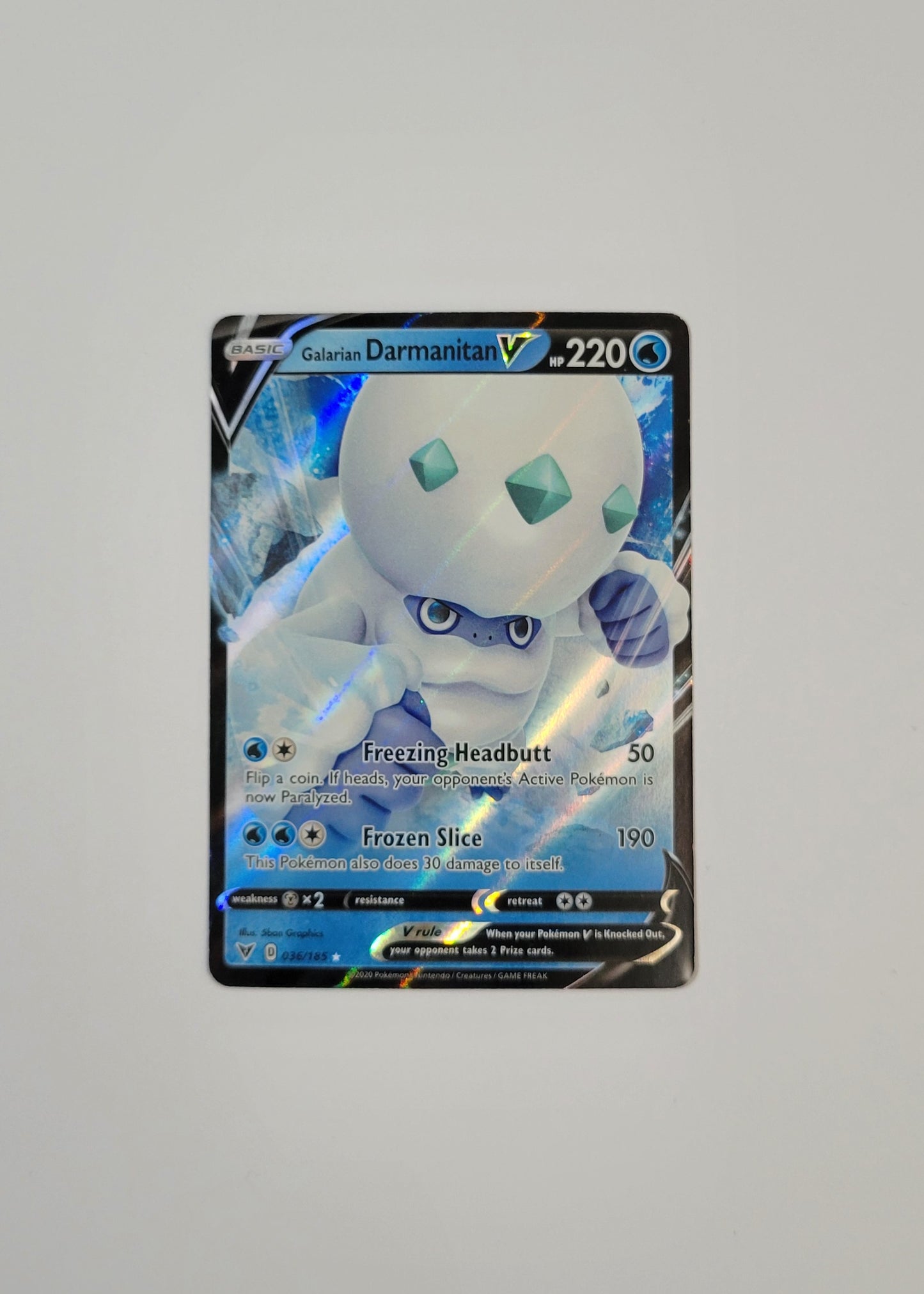Galarian Darmanitan V 036/185 - Vivid Voltage