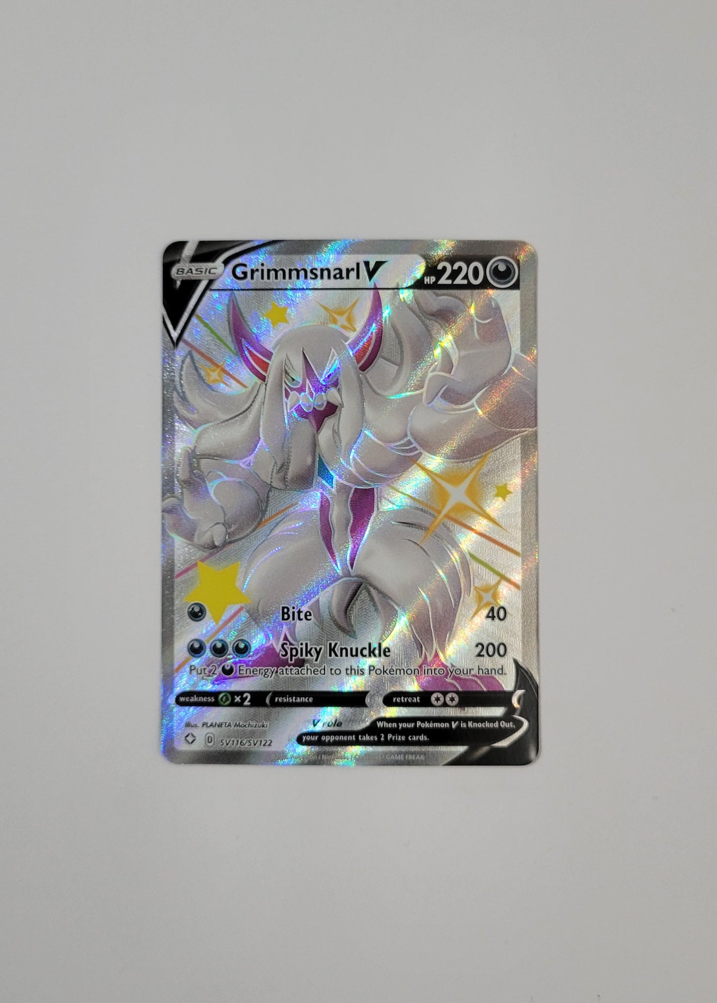 Grimmsnarl V SV116/SV122 - Shining Fates: Shiny Vault