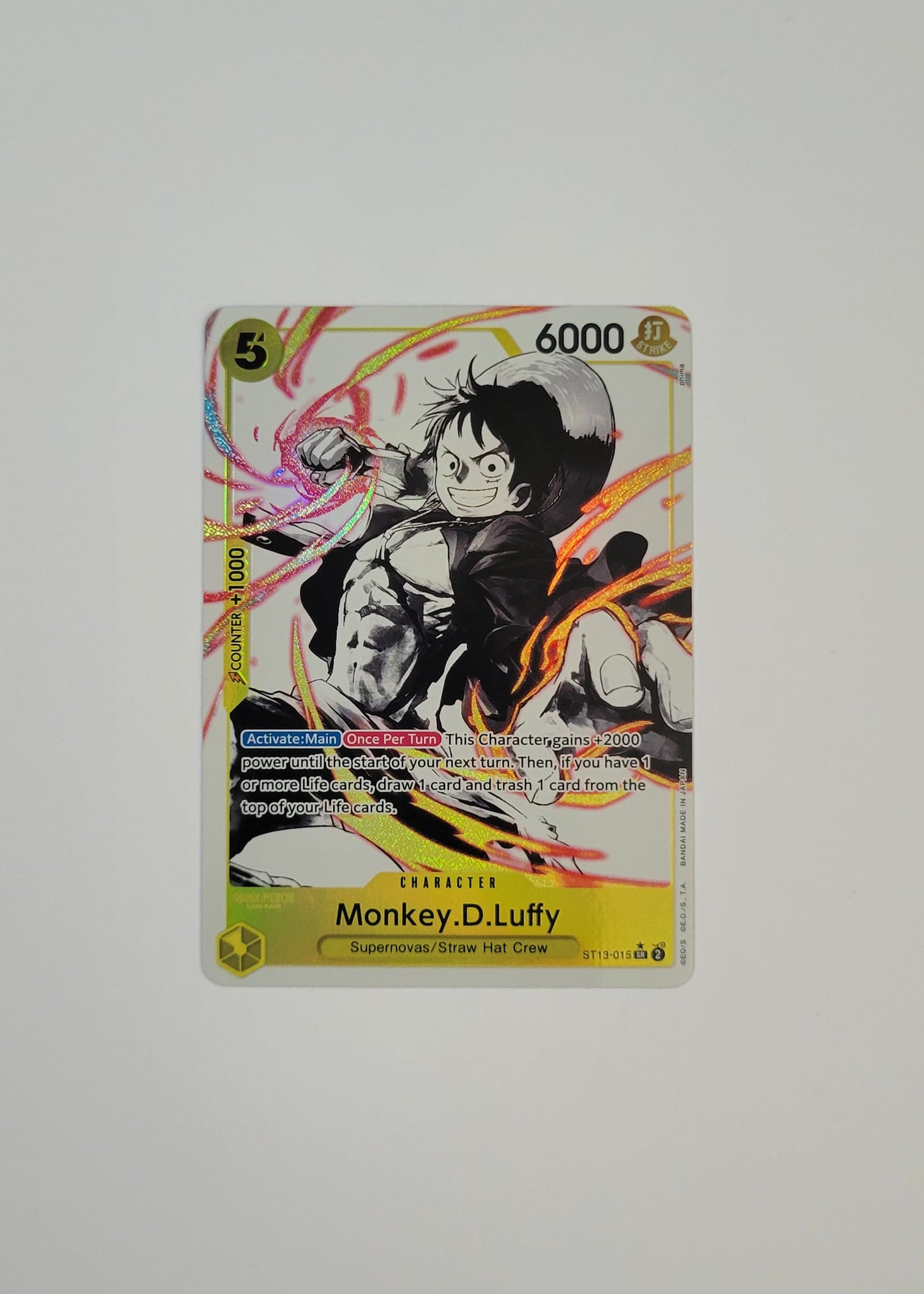 Monkey.D.Luffy ST13-015 - Ultra Deck: The Three Brothers
