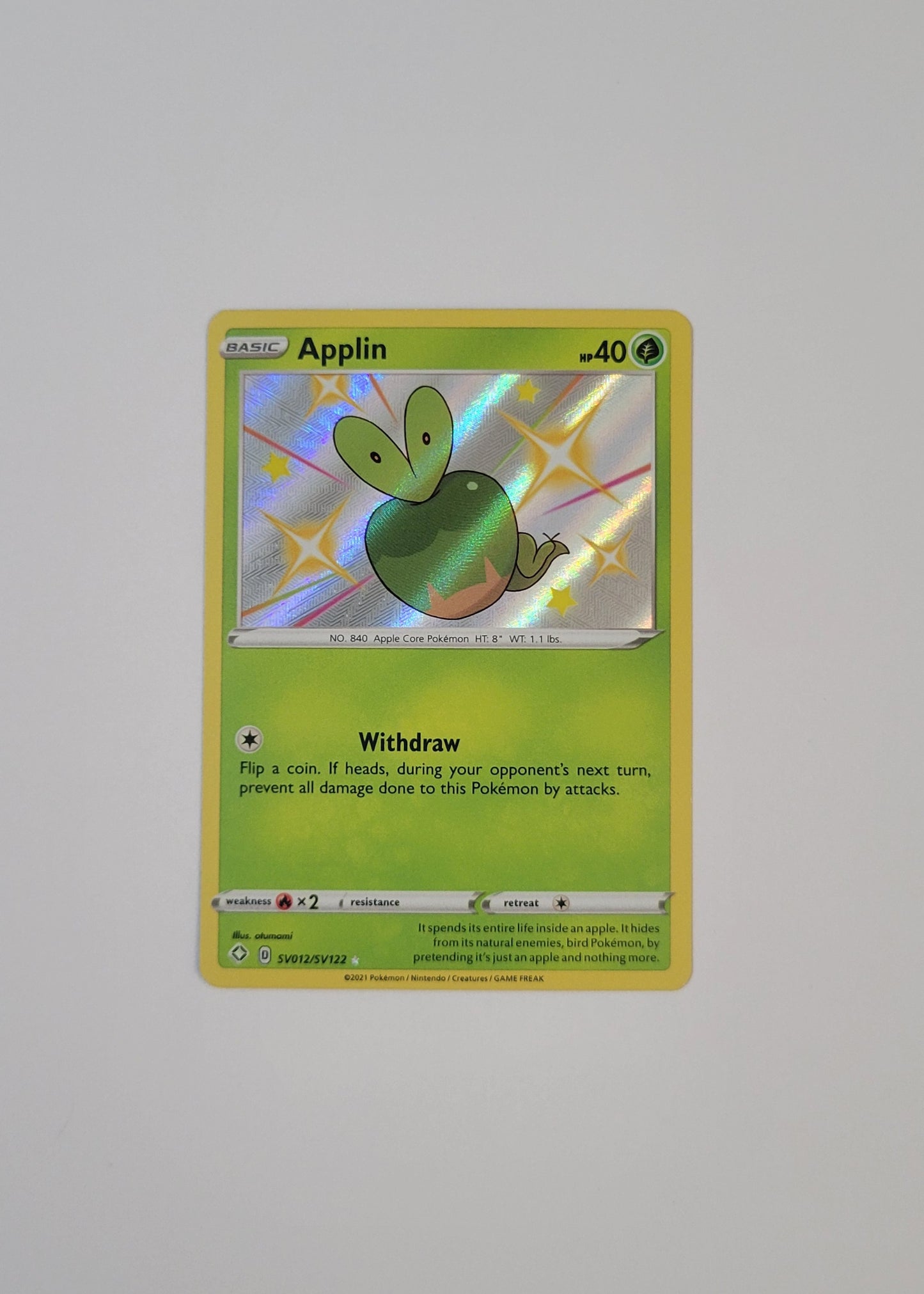 Applin SV012/SV122 - Shining Fates: Shiny Vault