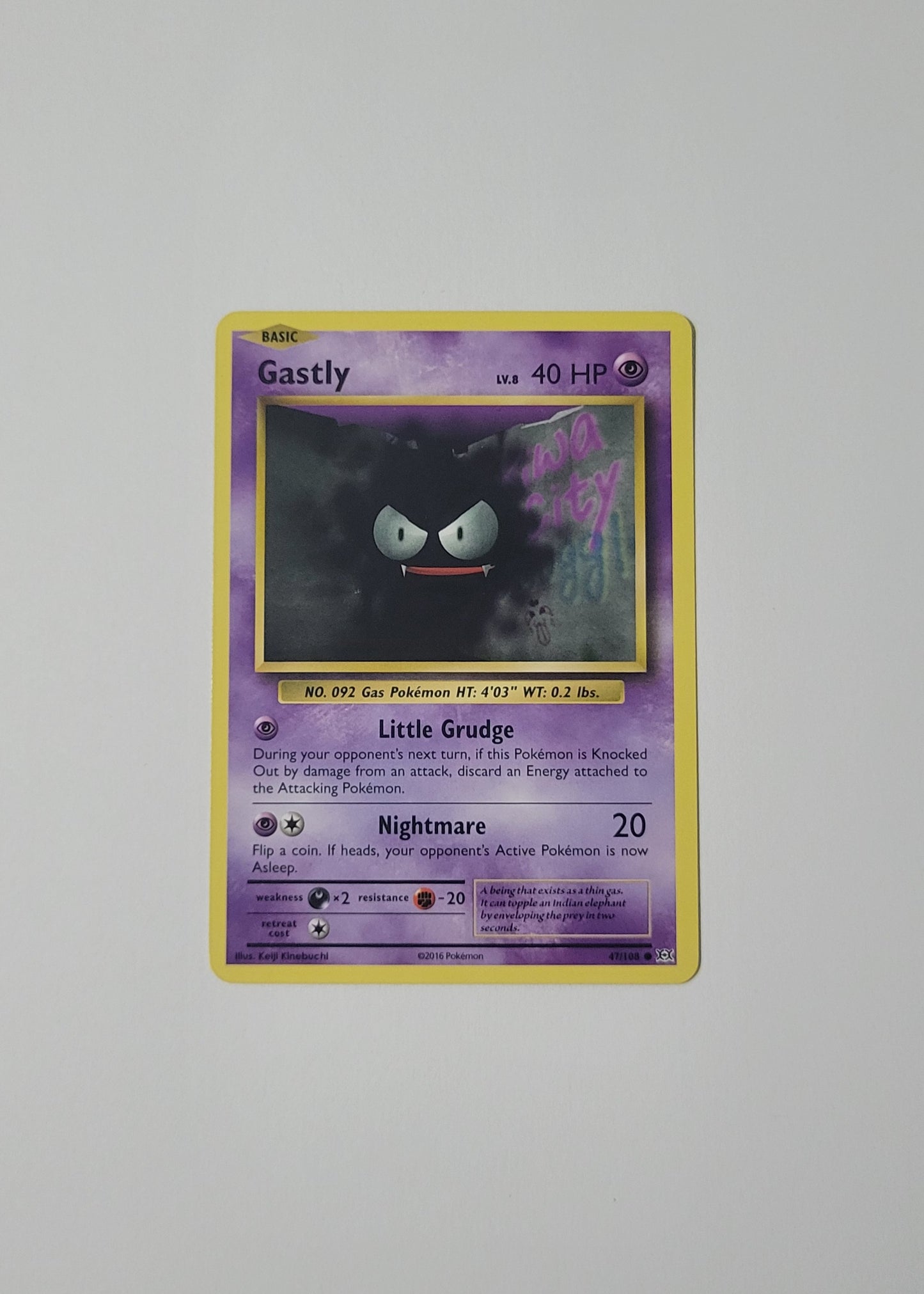 Gastly 47/108 (Non-Holo) - Evolutions
