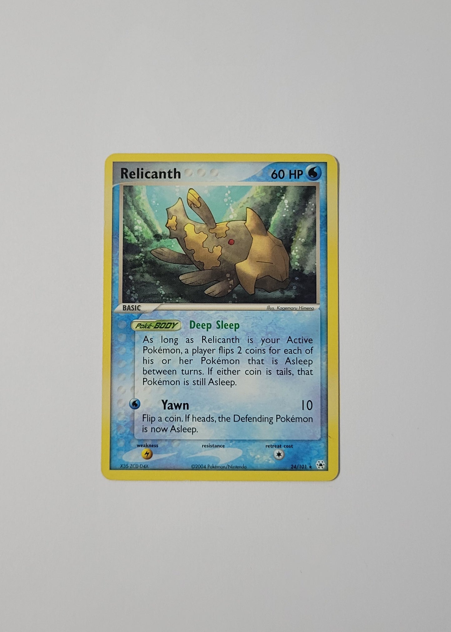 Relicanth 24/101 - EX Hidden Legends