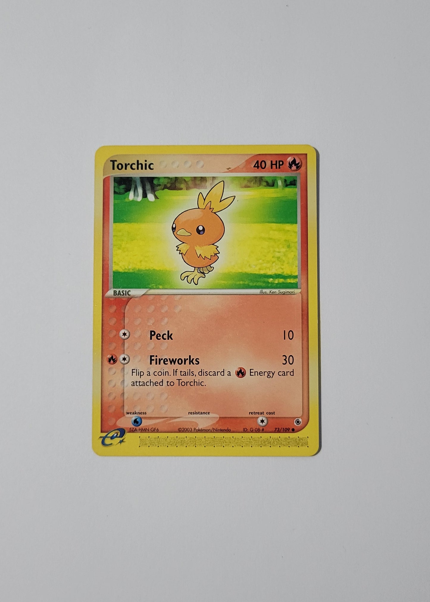 Torchic 73/109 - EX Ruby & Sapphire