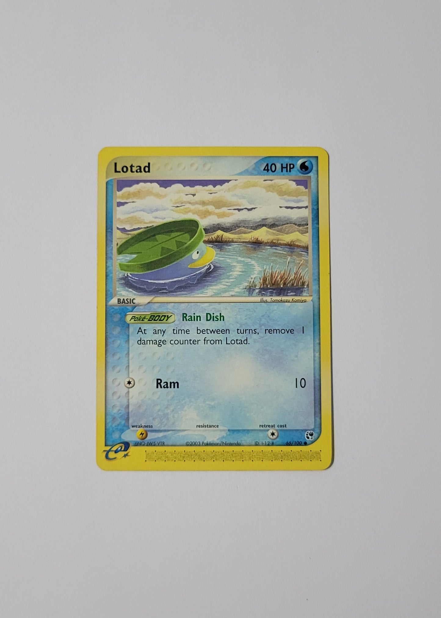 Lotad 66/100 - EX Sandstorm