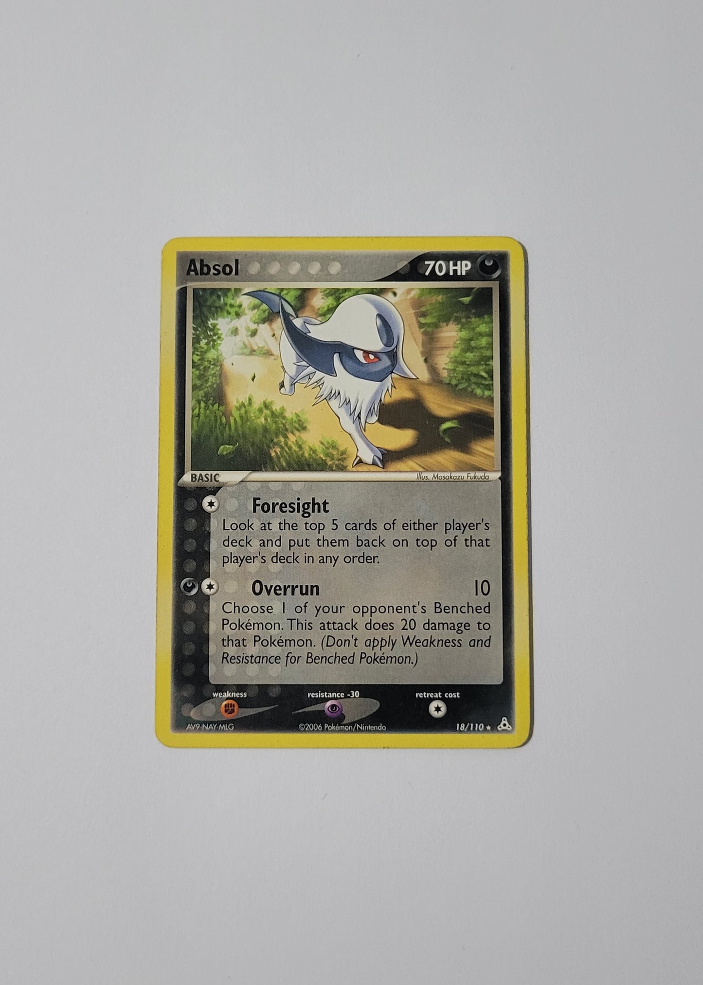 Absol 18/110 - EX Holon Phantoms