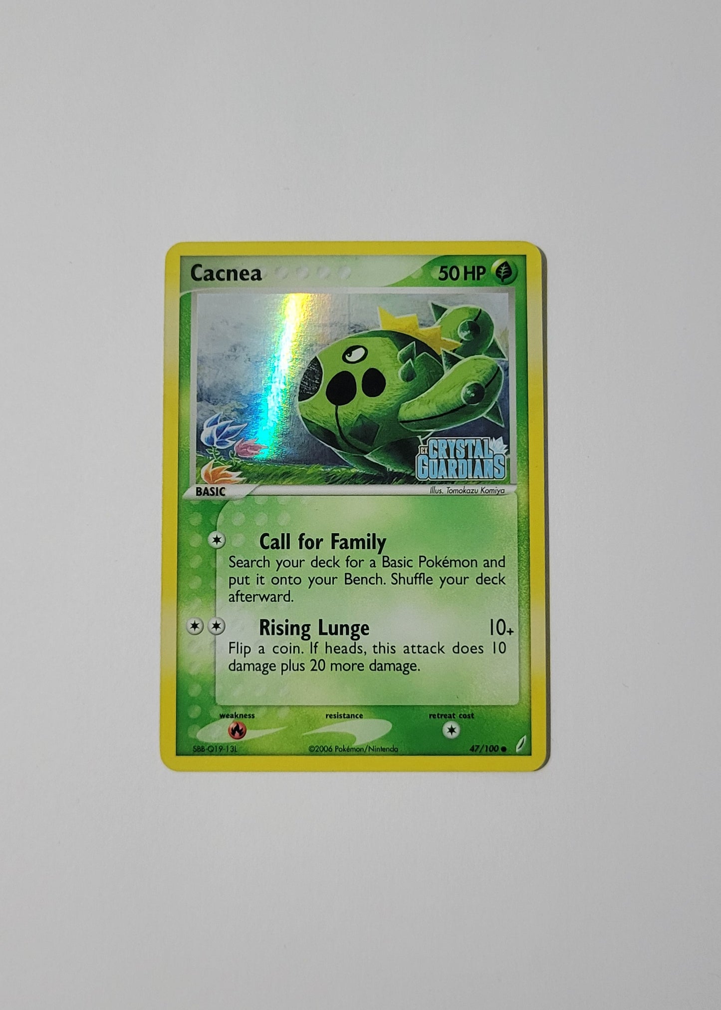 Cacnea 47/100 (Reverse Holo) - EX Crystal Guardians