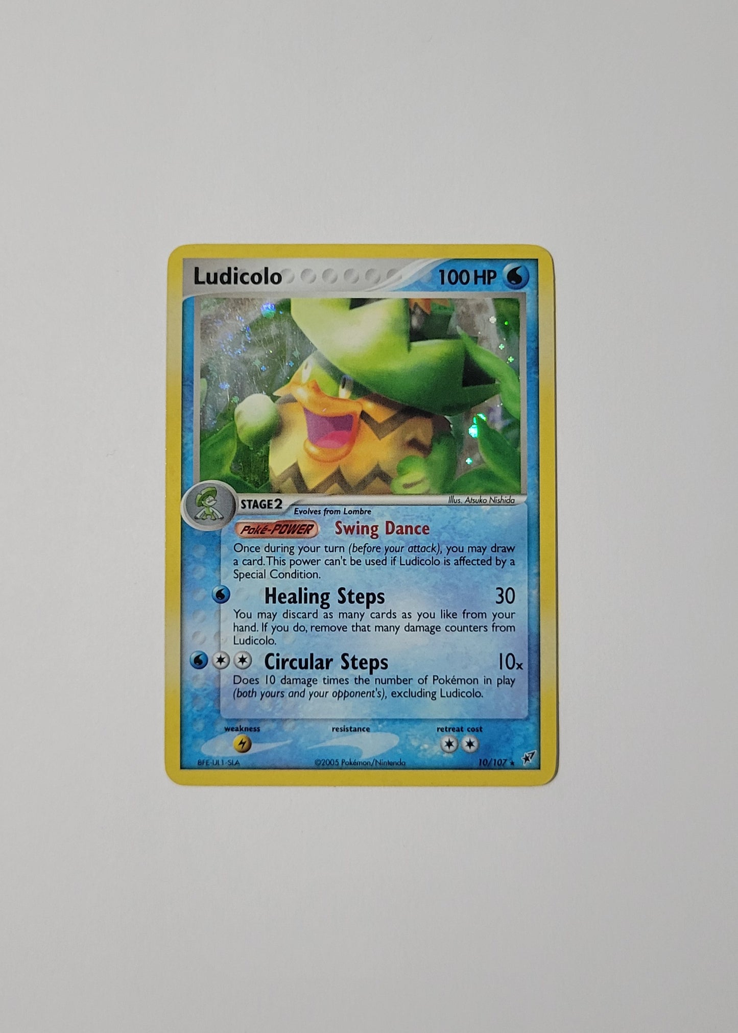 Ludicolo 10/107 (Holo) - EX Deoxys