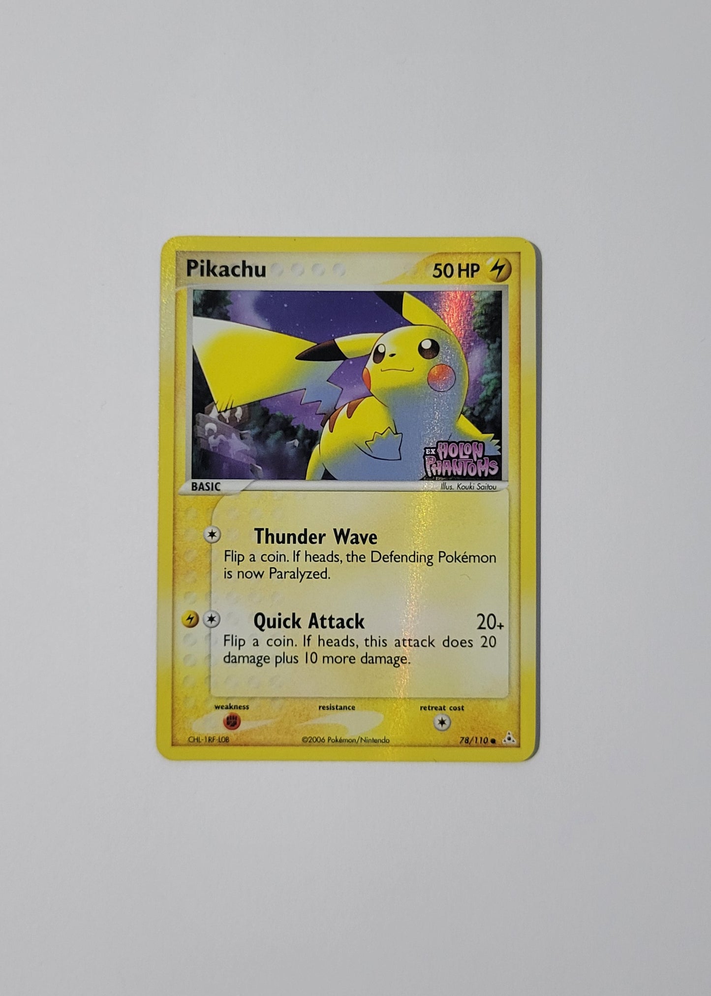 Pikachu 78/110 (Reverse Holo) - EX Holon Phantoms